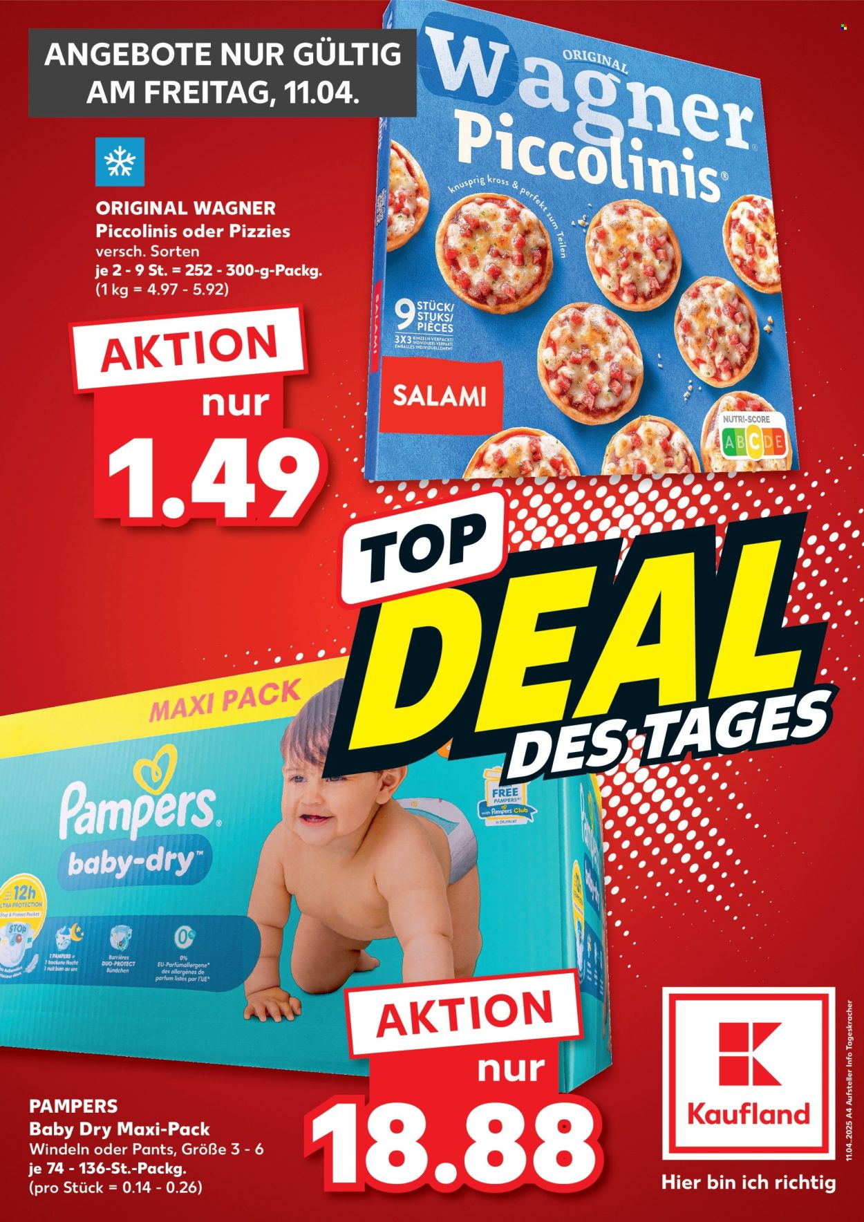Kaufland Prospekte  - 11.04.2025 - 11.04.2025. Seite 1