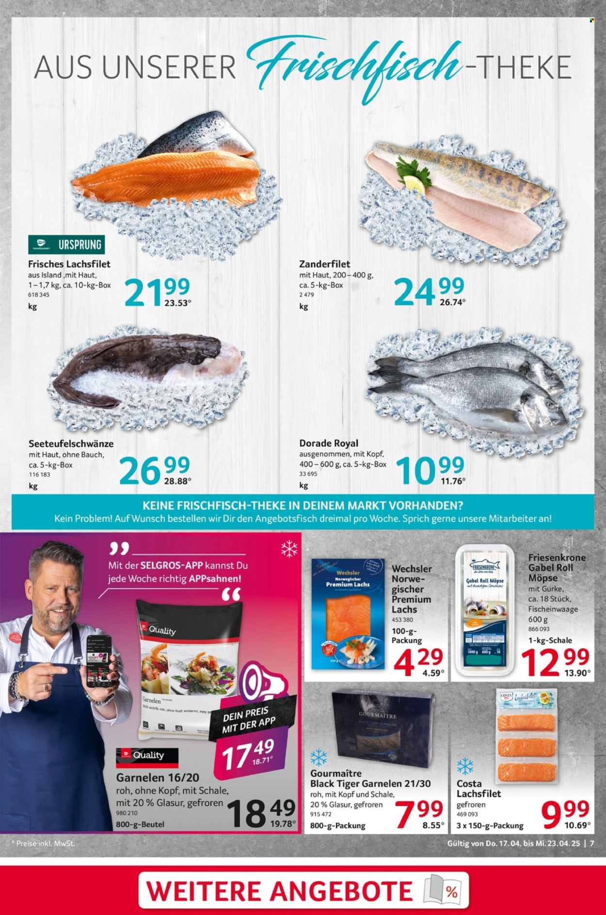 Selgros Prospekte  - 17.04.2025 - 23.04.2025. Seite 7