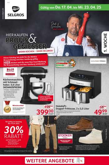 Prospekte Selgros - 17.04.2025 - 23.04.2025.