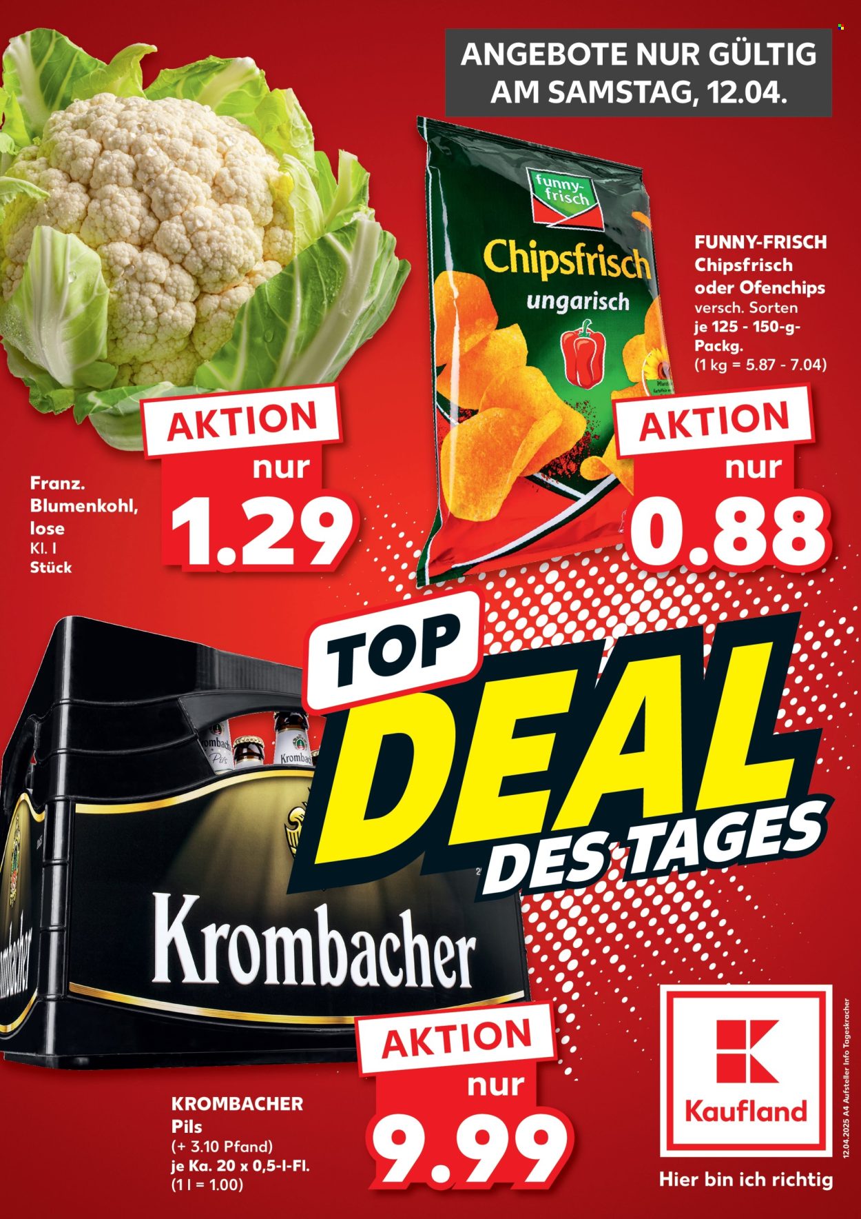 Kaufland Prospekte  - 12.04.2025 - 12.04.2025. Seite 1