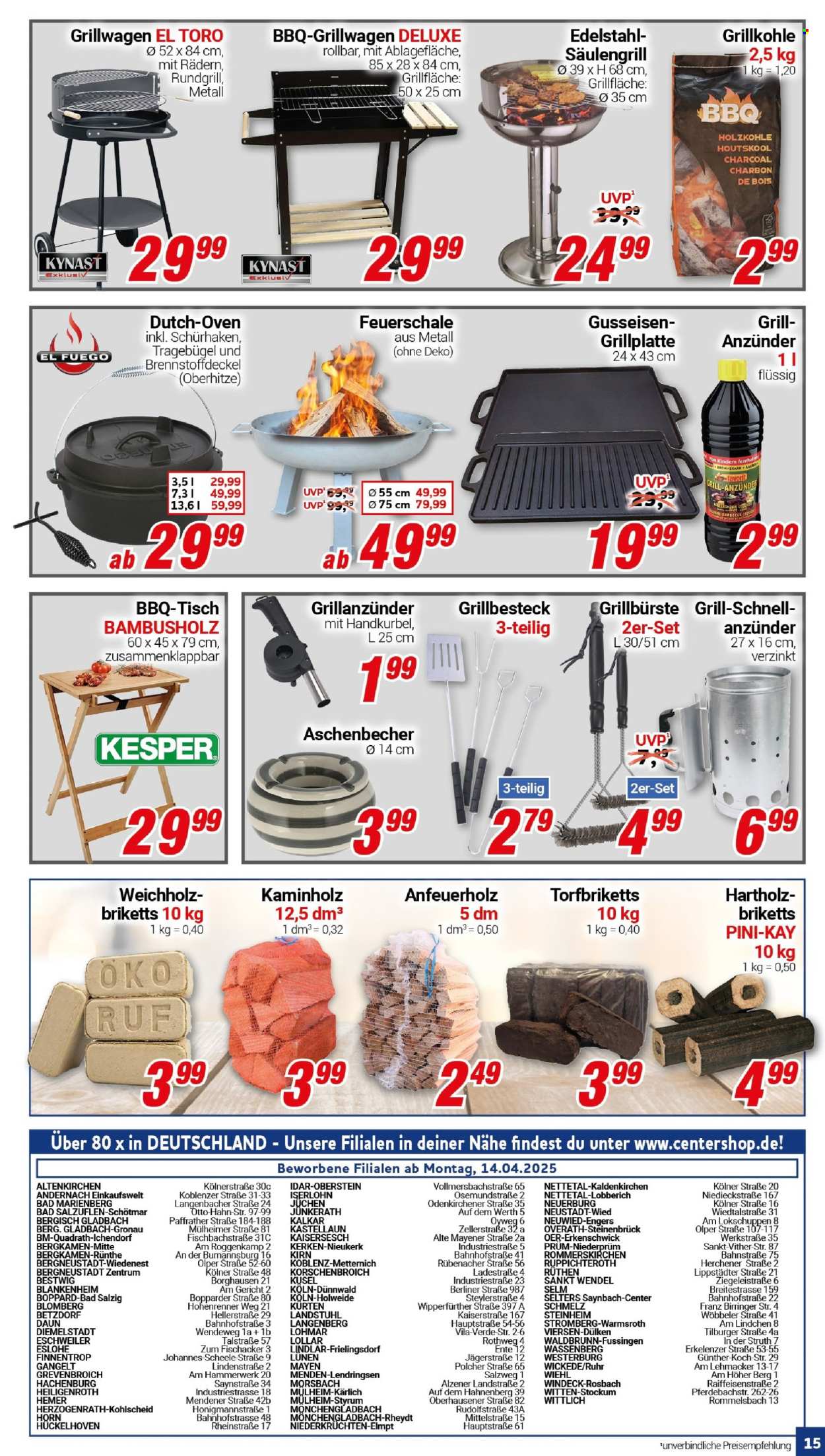 CENTERSHOP Prospekte  - 14.04.2025 - 19.04.2025. Seite 15