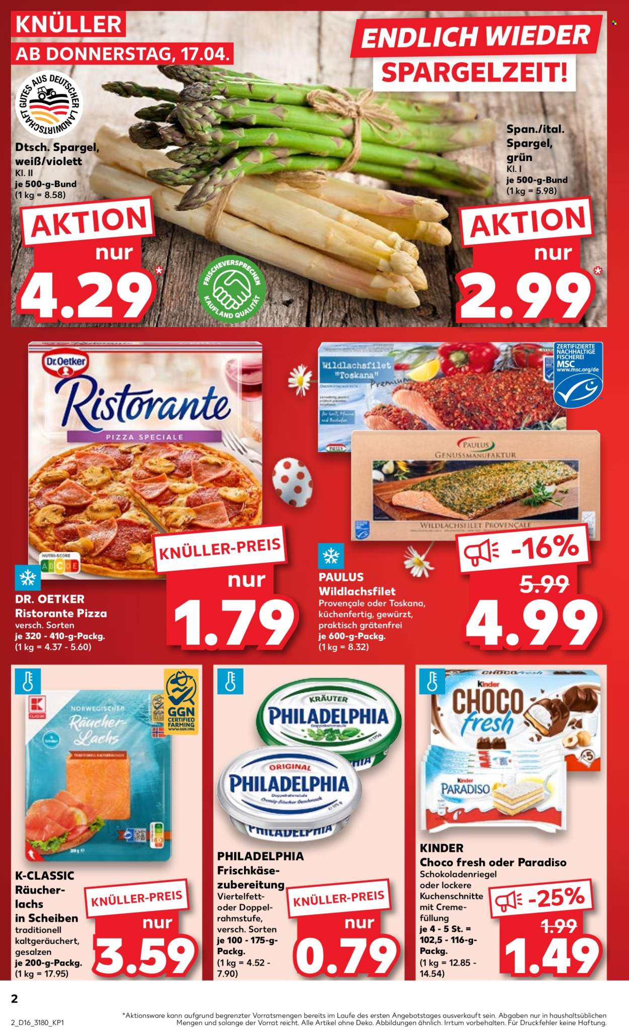 Kaufland Prospekte  - 17.04.2025 - 23.04.2025. Seite 2