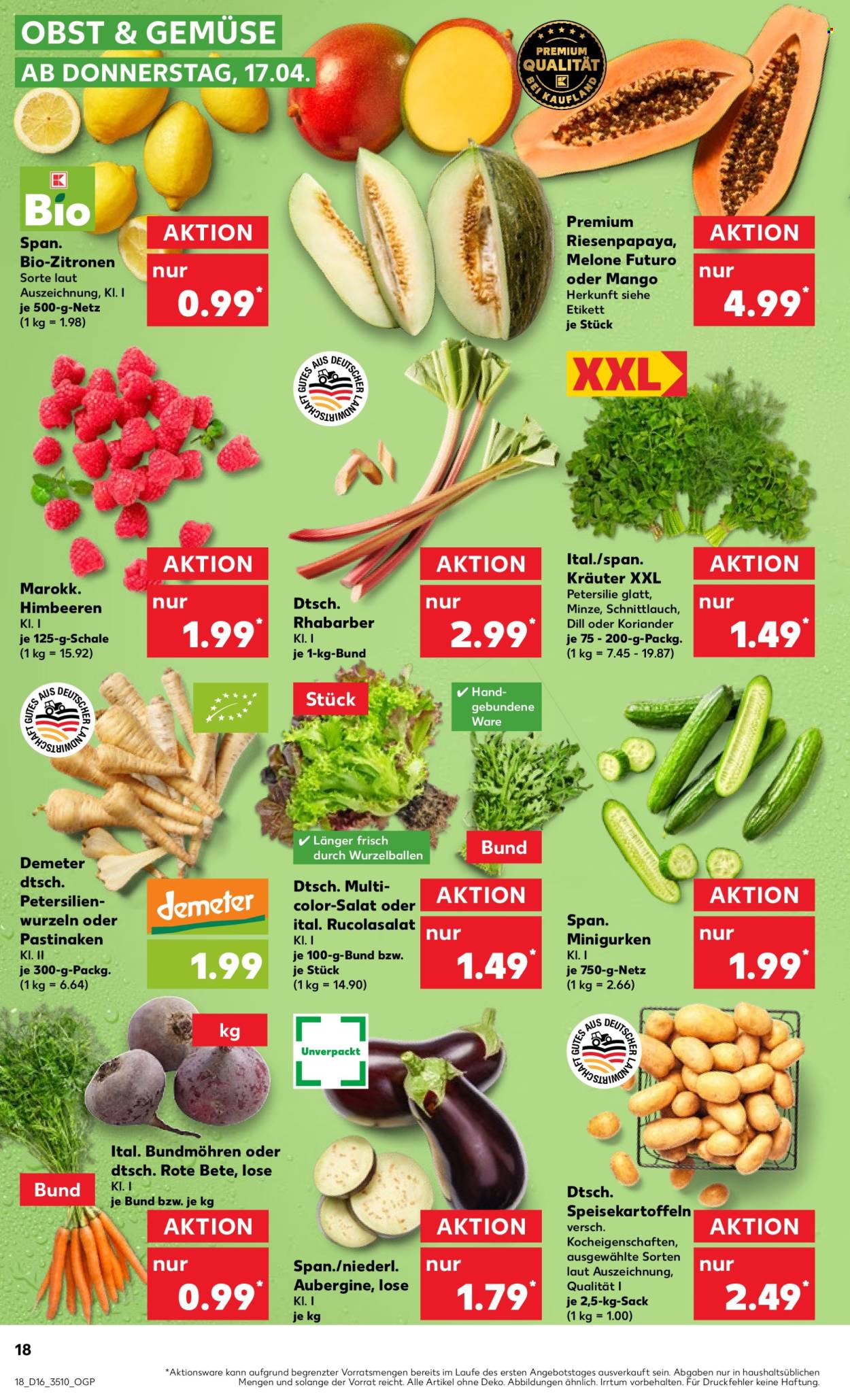 Kaufland Prospekte  - 17.04.2025 - 23.04.2025. Seite 18