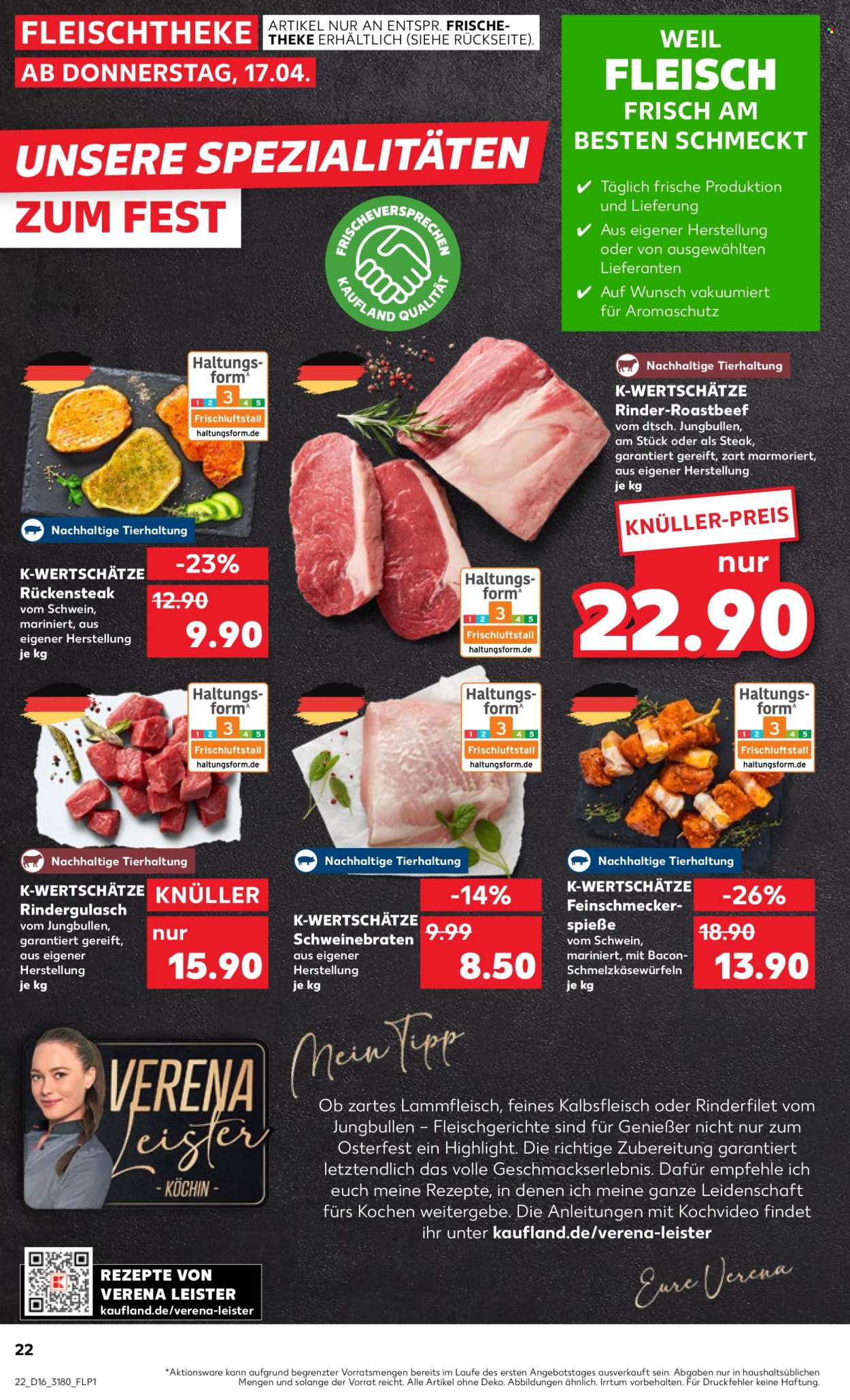 Kaufland Prospekte  - 17.04.2025 - 23.04.2025. Seite 22