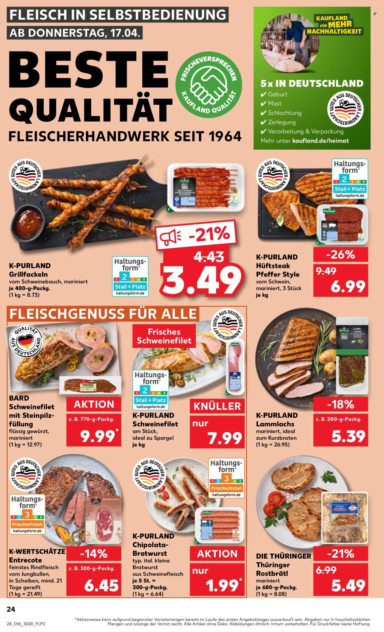 Kaufland Prospekte  - 17.04.2025 - 23.04.2025. Seite 24