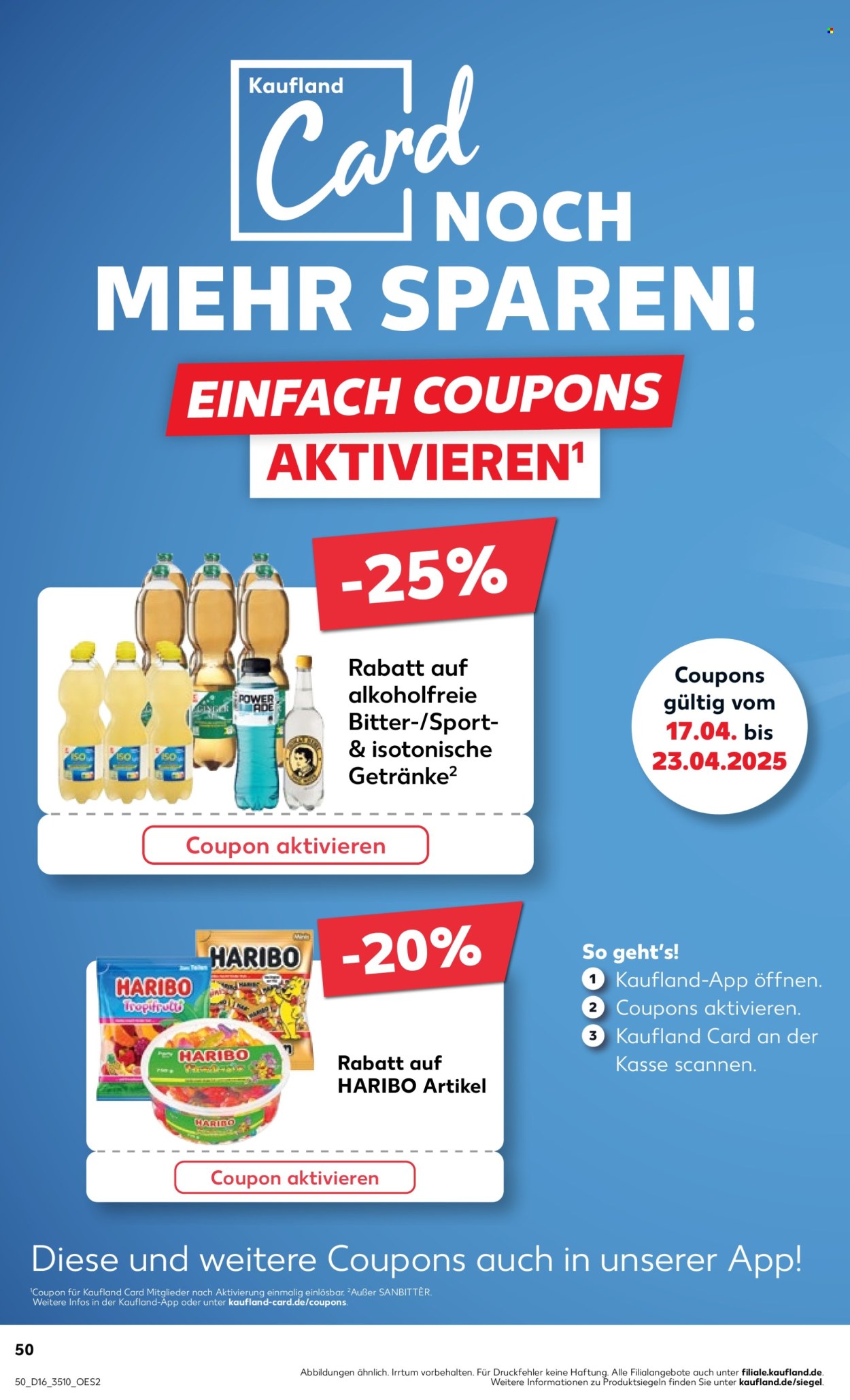 Kaufland Prospekte  - 17.04.2025 - 23.04.2025. Seite 50