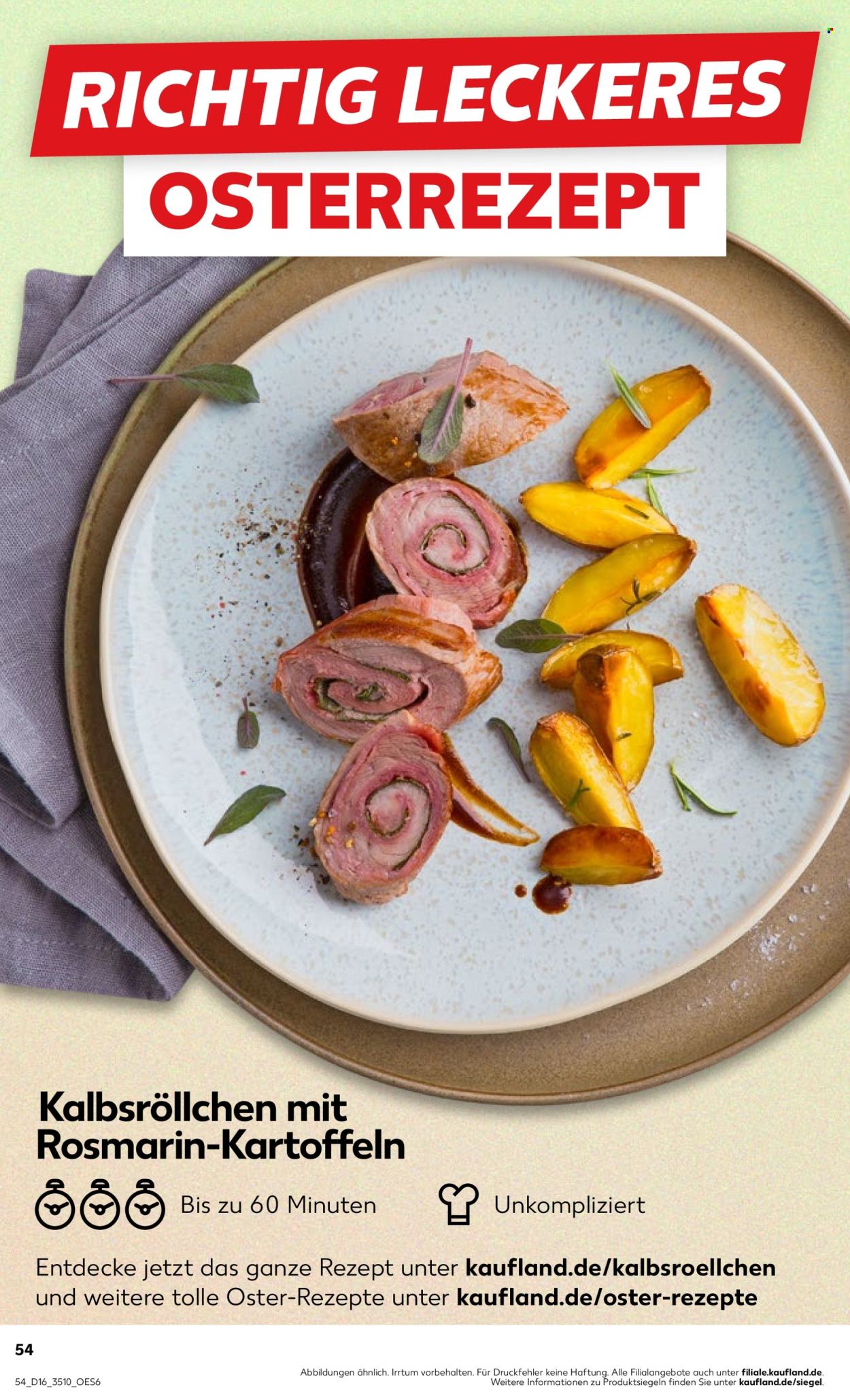 Kaufland Prospekte  - 17.04.2025 - 23.04.2025. Seite 54