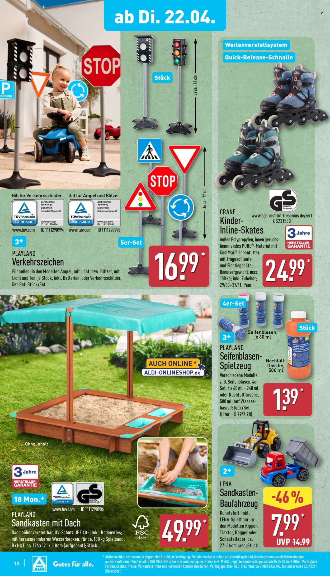 ALDI Nord Prospekte  - 22.04.2025 - 26.04.2025. Seite 18