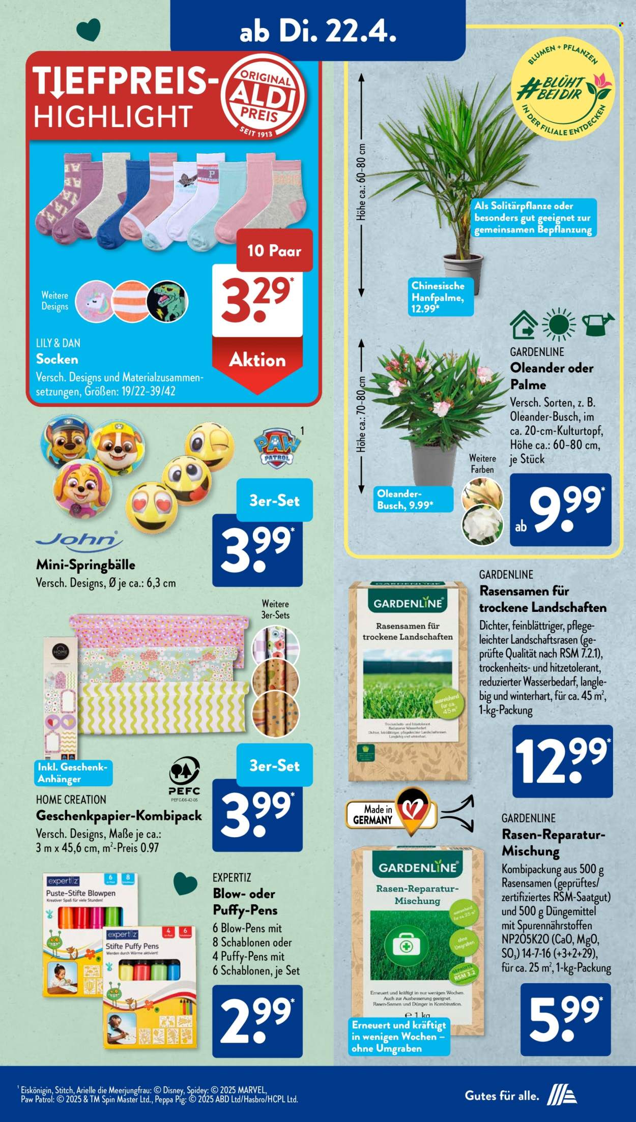 ALDI SÜD Prospekte  - 22.04.2025 - 26.04.2025. Seite 16