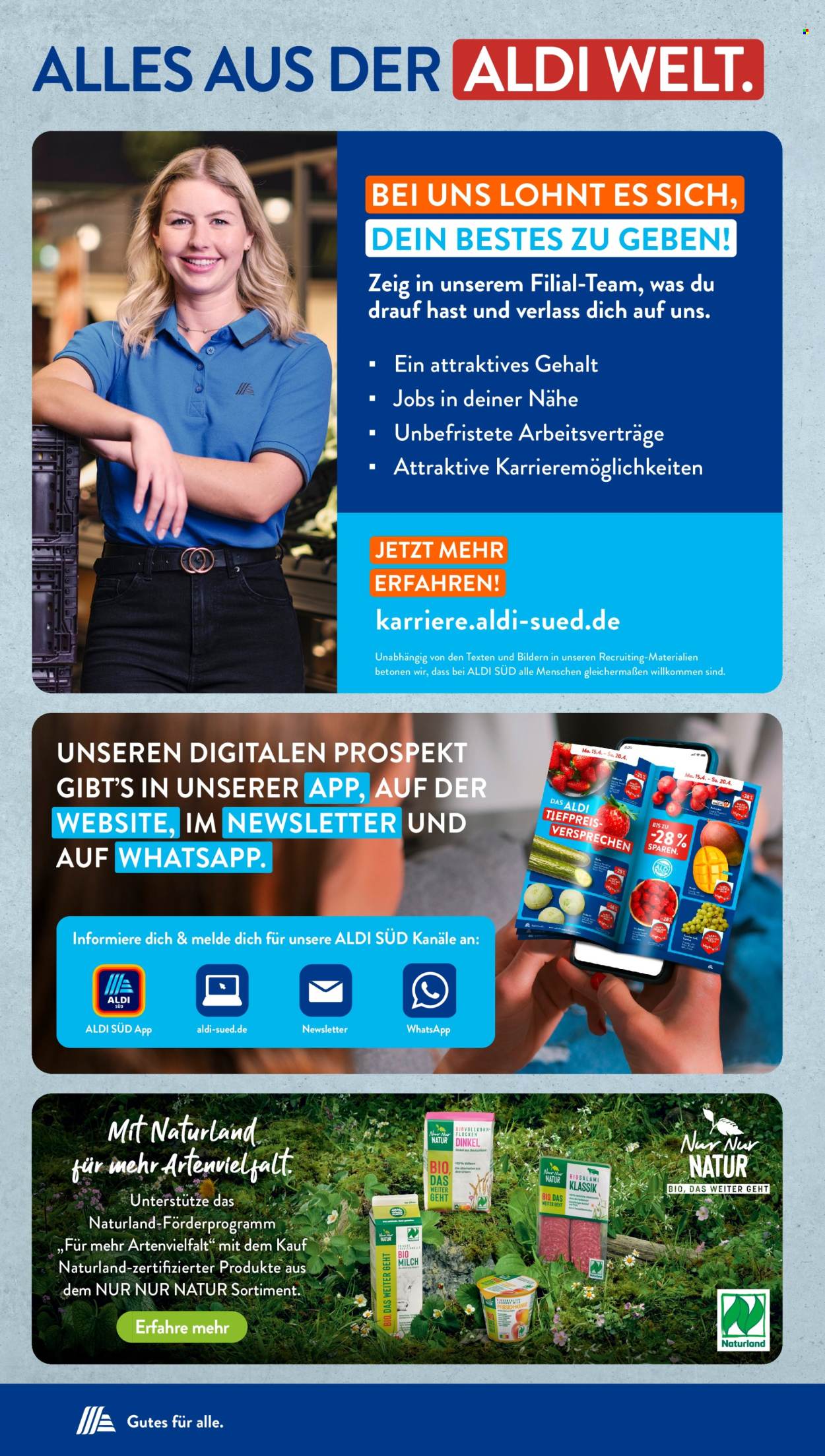 ALDI SÜD Prospekte  - 22.04.2025 - 26.04.2025. Seite 42