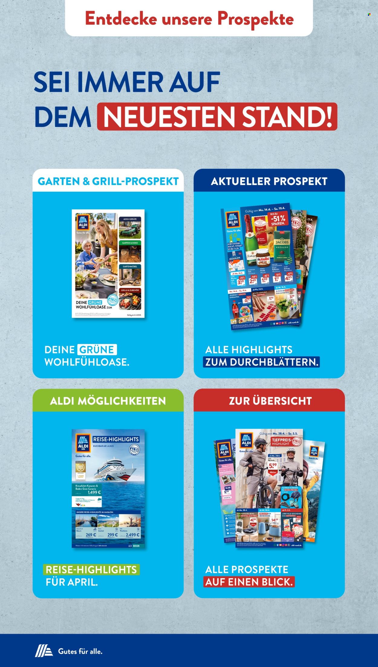 ALDI SÜD Prospekte  - 22.04.2025 - 26.04.2025. Seite 43
