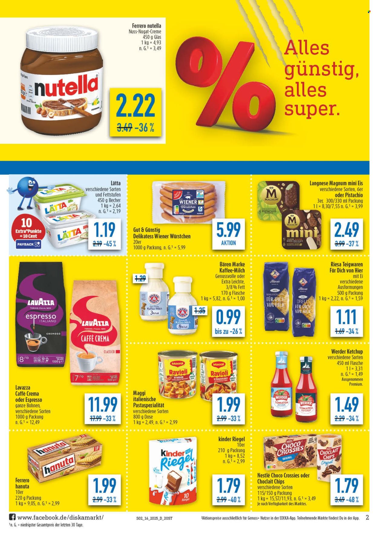 Diska Prospekte  - 14.04.2025 - 19.04.2025. Seite 2