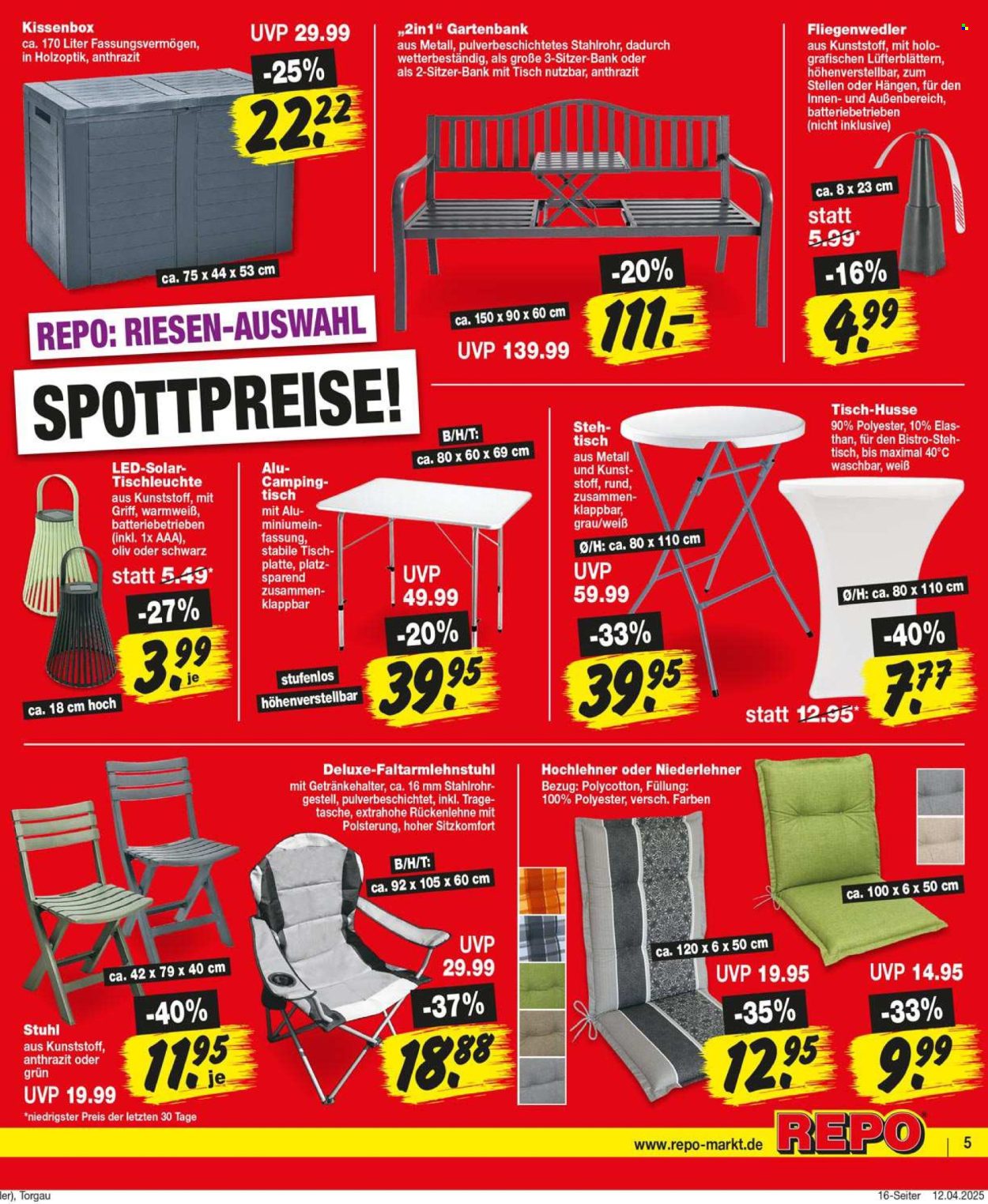 Repo Prospekte  - 14.04.2025 - 19.04.2025. Seite 5