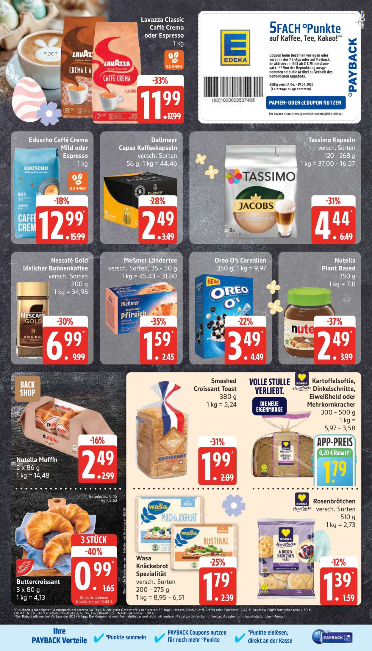 Edeka Prospekte  - 14.04.2025 - 19.04.2025. Seite 15