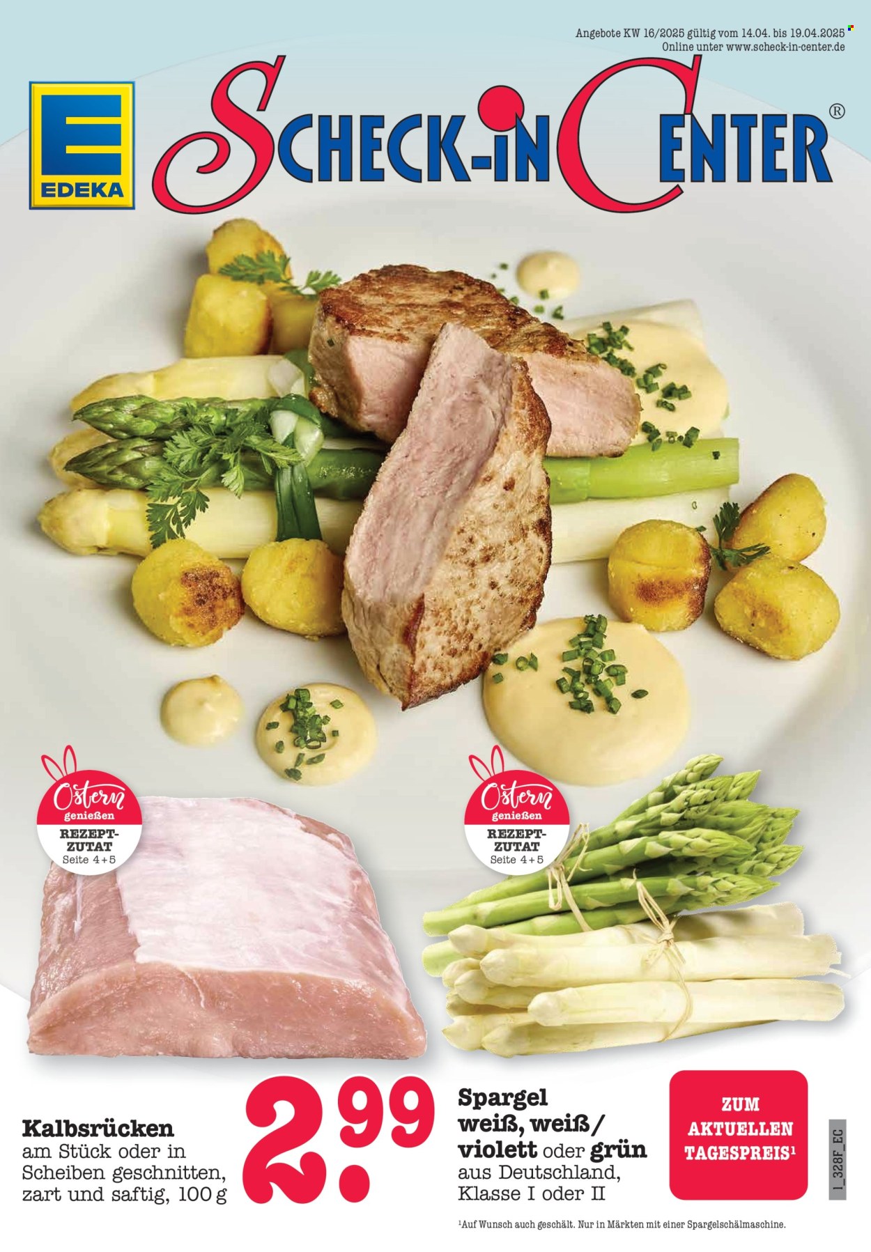 Scheck-in Prospekte  - 14.04.2025 - 19.04.2025. Seite 1