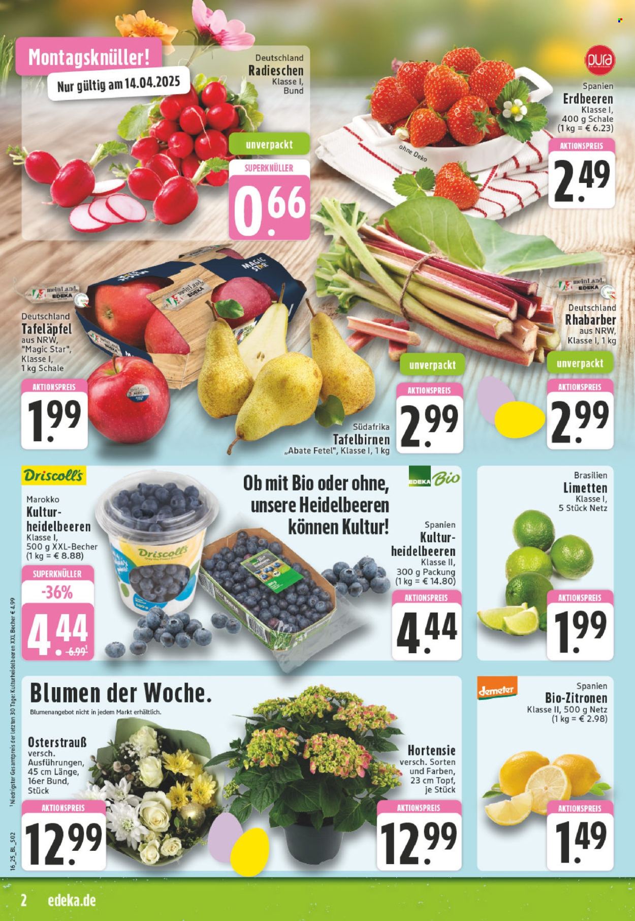 Edeka Prospekte  - 14.04.2025 - 19.04.2025. Seite 2