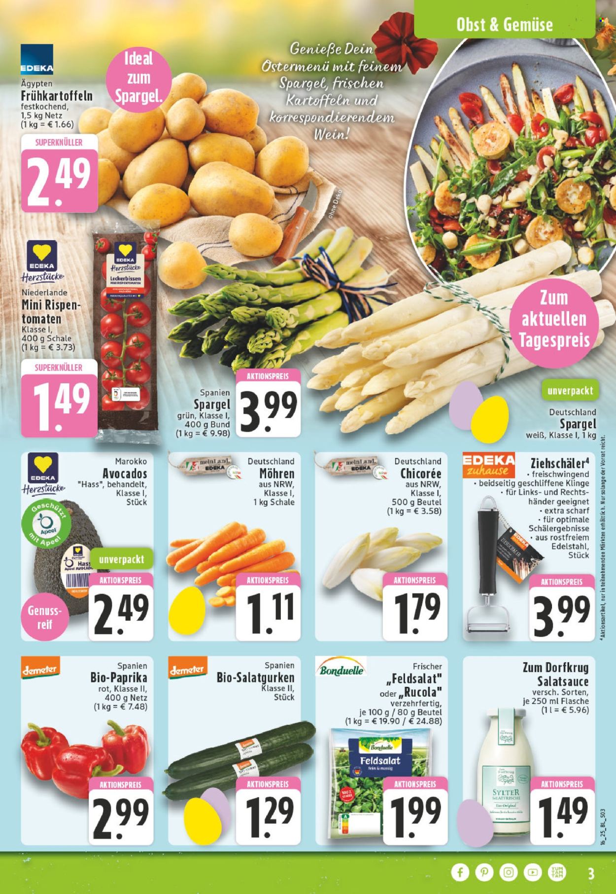 Edeka Prospekte  - 14.04.2025 - 19.04.2025. Seite 3