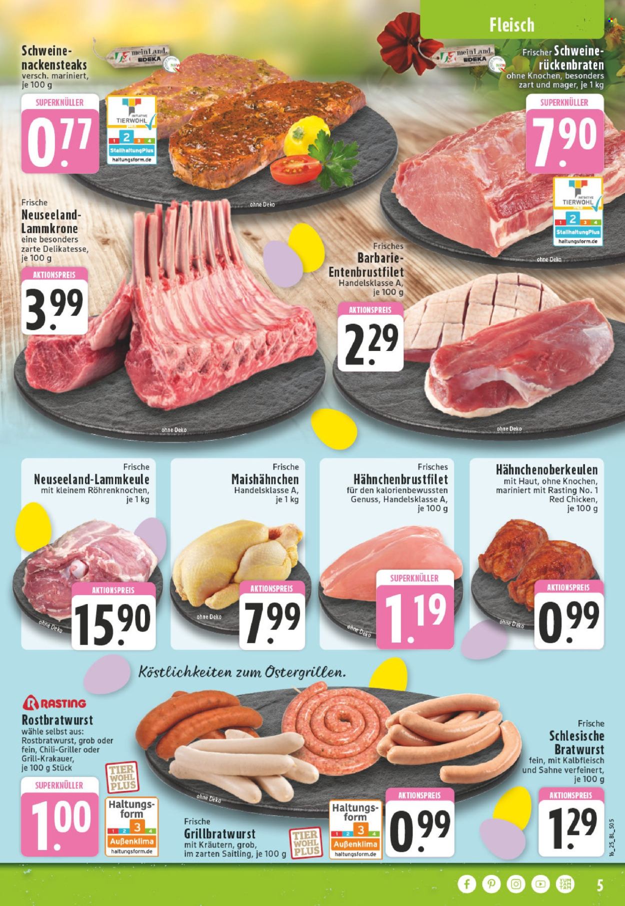 Edeka Prospekte  - 14.04.2025 - 19.04.2025. Seite 5