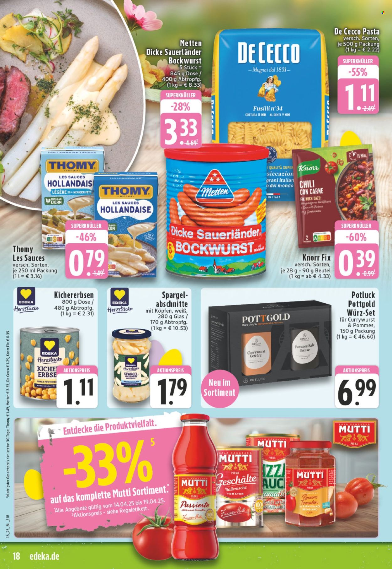 Edeka Prospekte  - 14.04.2025 - 19.04.2025. Seite 18