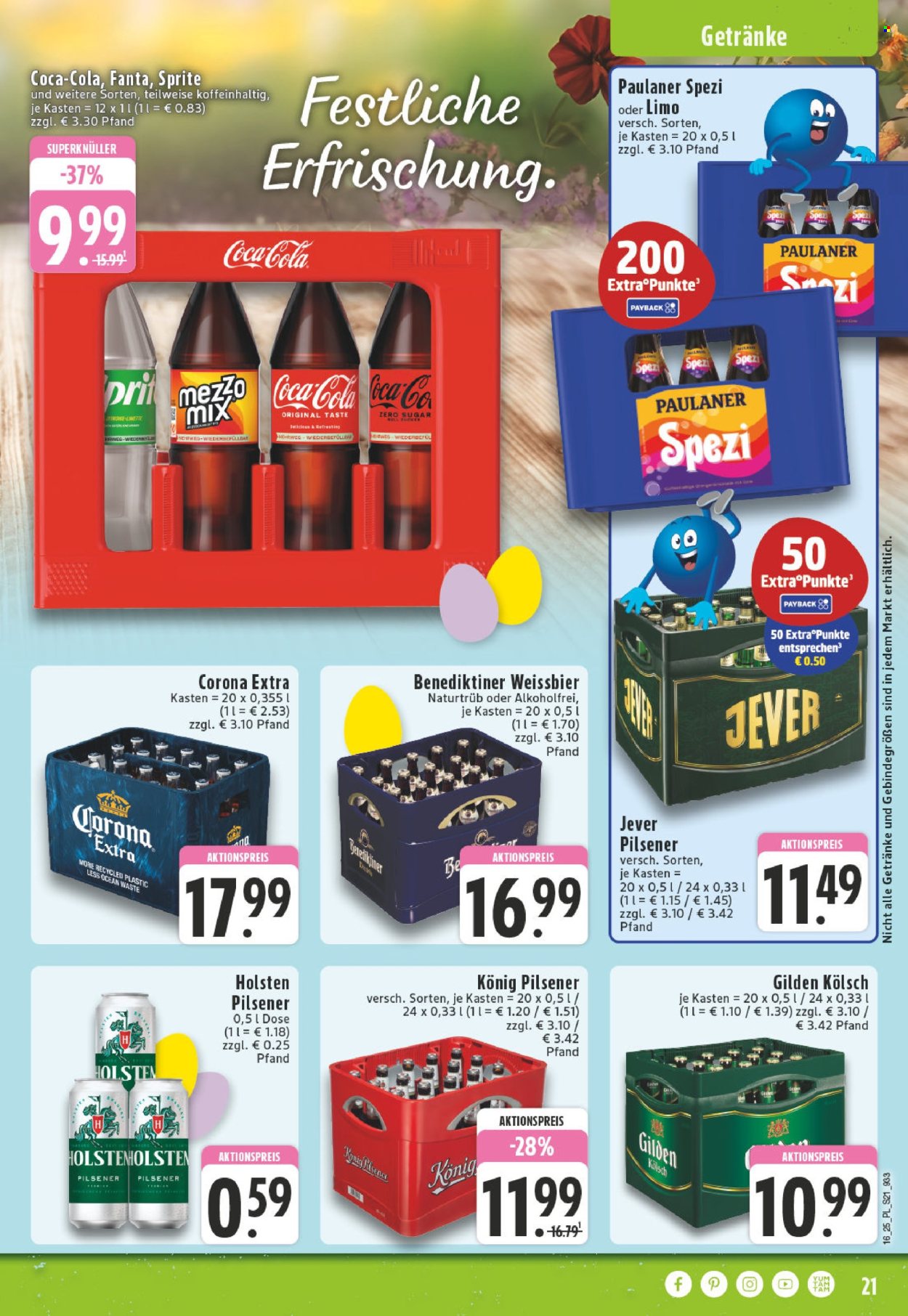 Edeka Prospekte  - 14.04.2025 - 19.04.2025. Seite 21