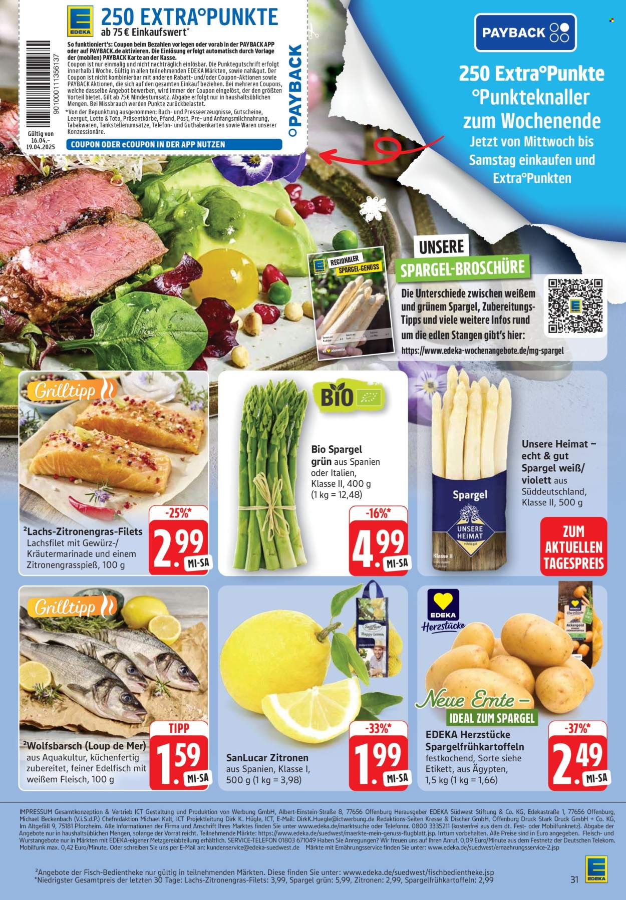 Edeka Prospekte  - 14.04.2025 - 19.04.2025. Seite 41