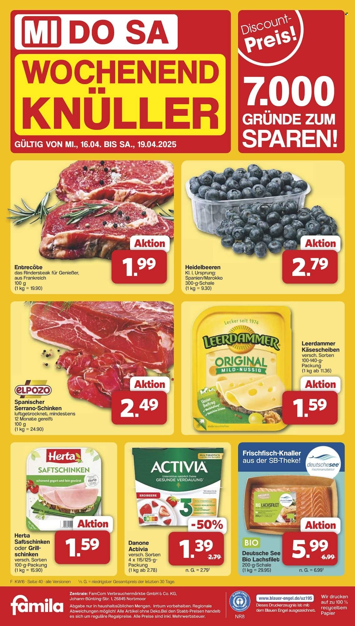 famila Prospekte  - 14.04.2025 - 19.04.2025. Seite 47