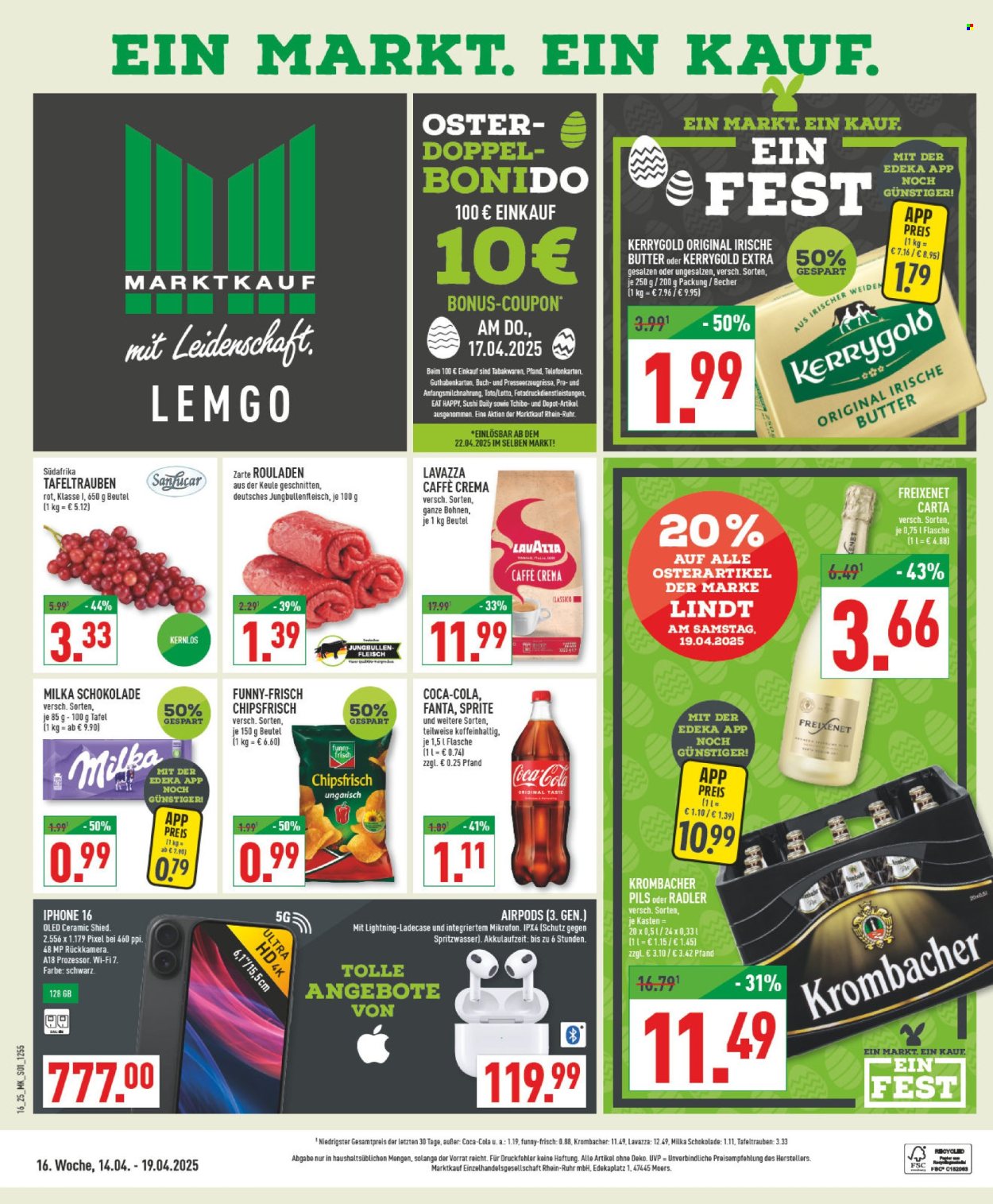 Marktkauf Prospekte  - 14.04.2025 - 19.04.2025. Seite 1