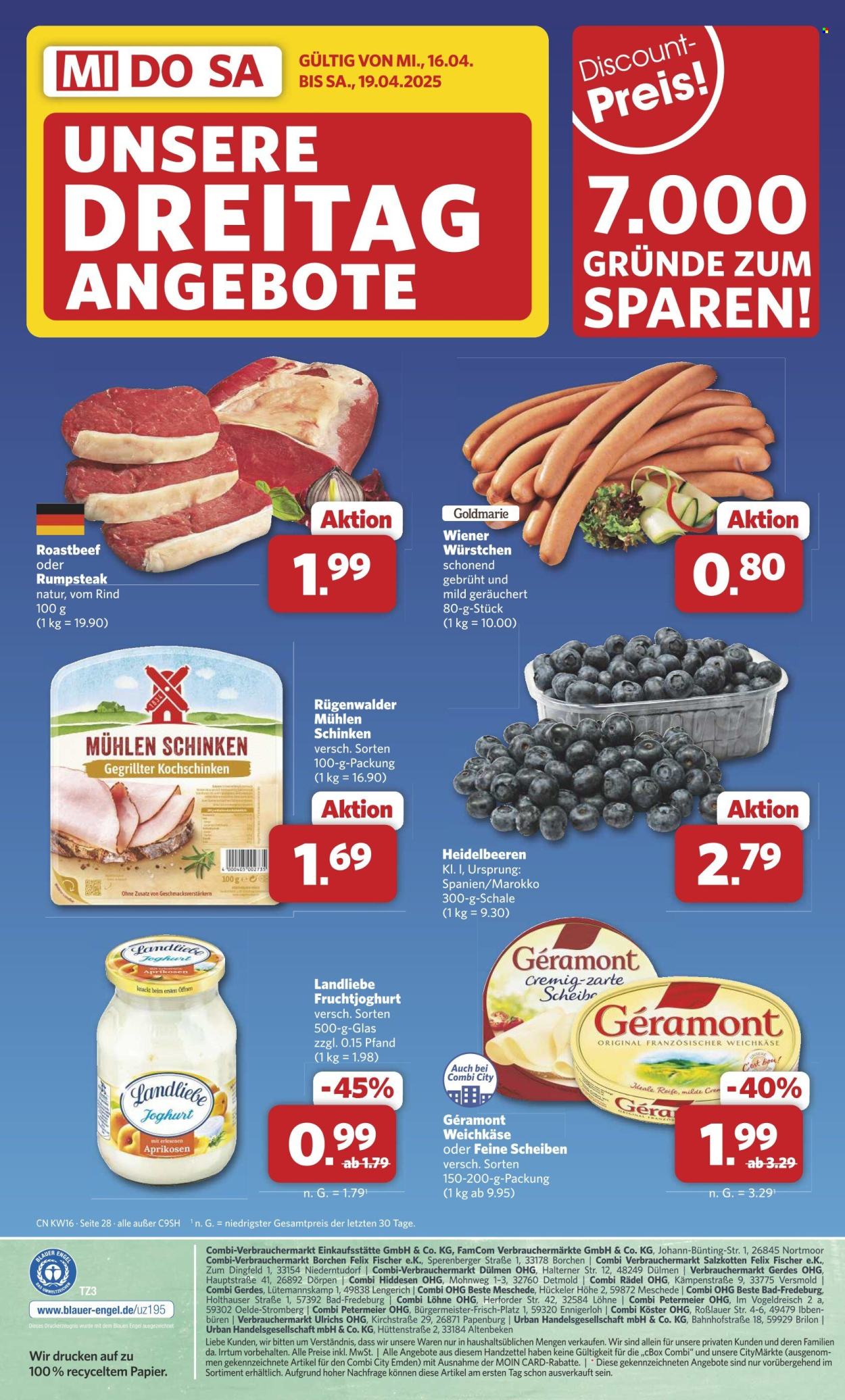 Combi Prospekte  - 14.04.2025 - 19.04.2025. Seite 35