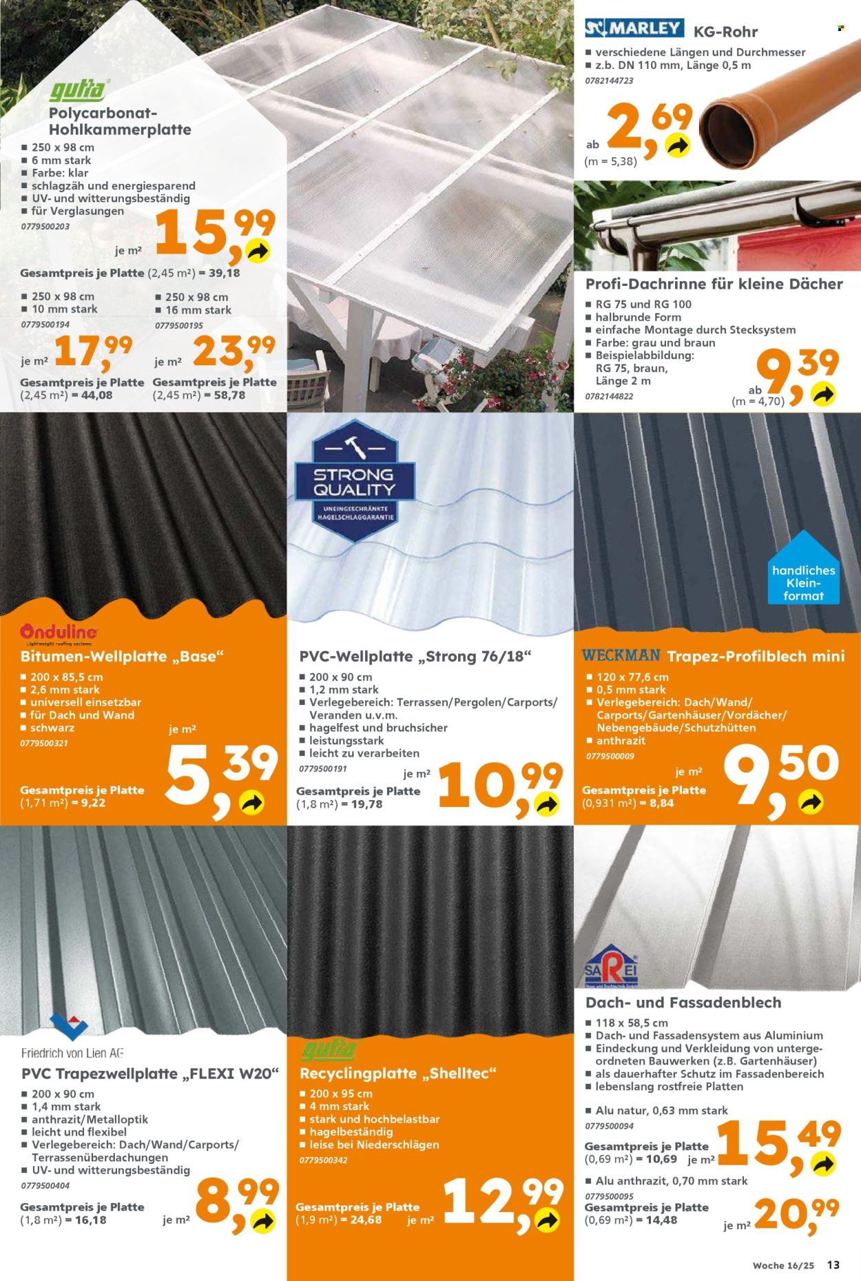 Globus Baumarkt Prospekte  - 14.04.2025 - 19.04.2025. Seite 13