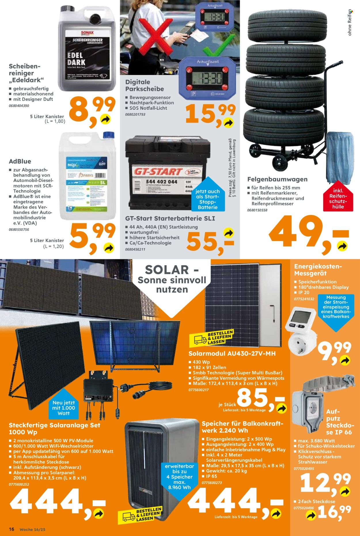 Globus Baumarkt Prospekte  - 14.04.2025 - 19.04.2025. Seite 16