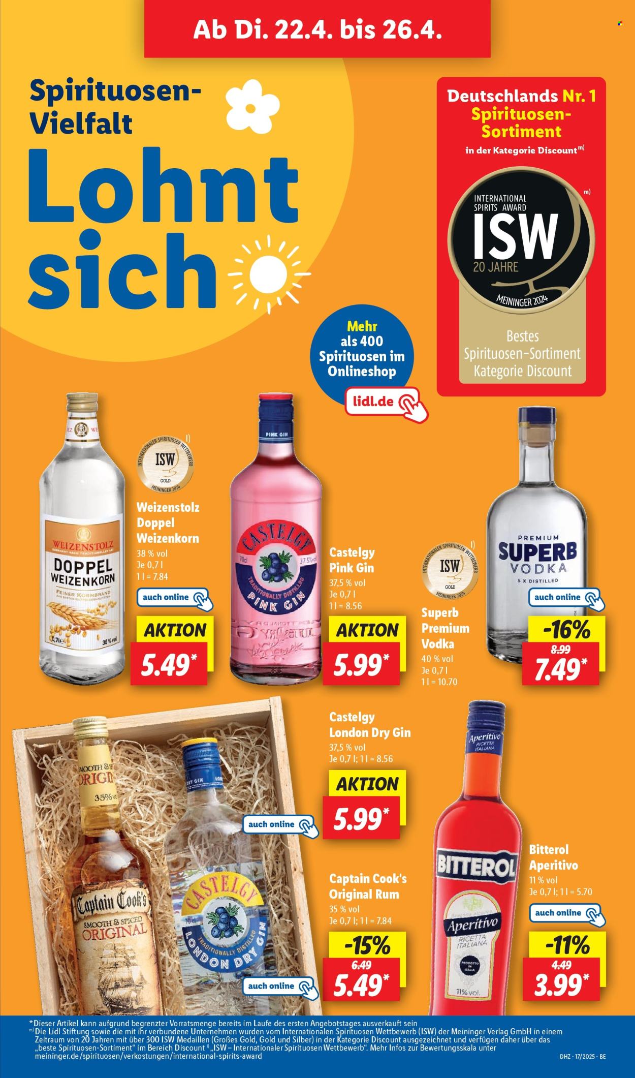 Lidl Prospekte  - 22.04.2025 - 26.04.2025. Seite 5