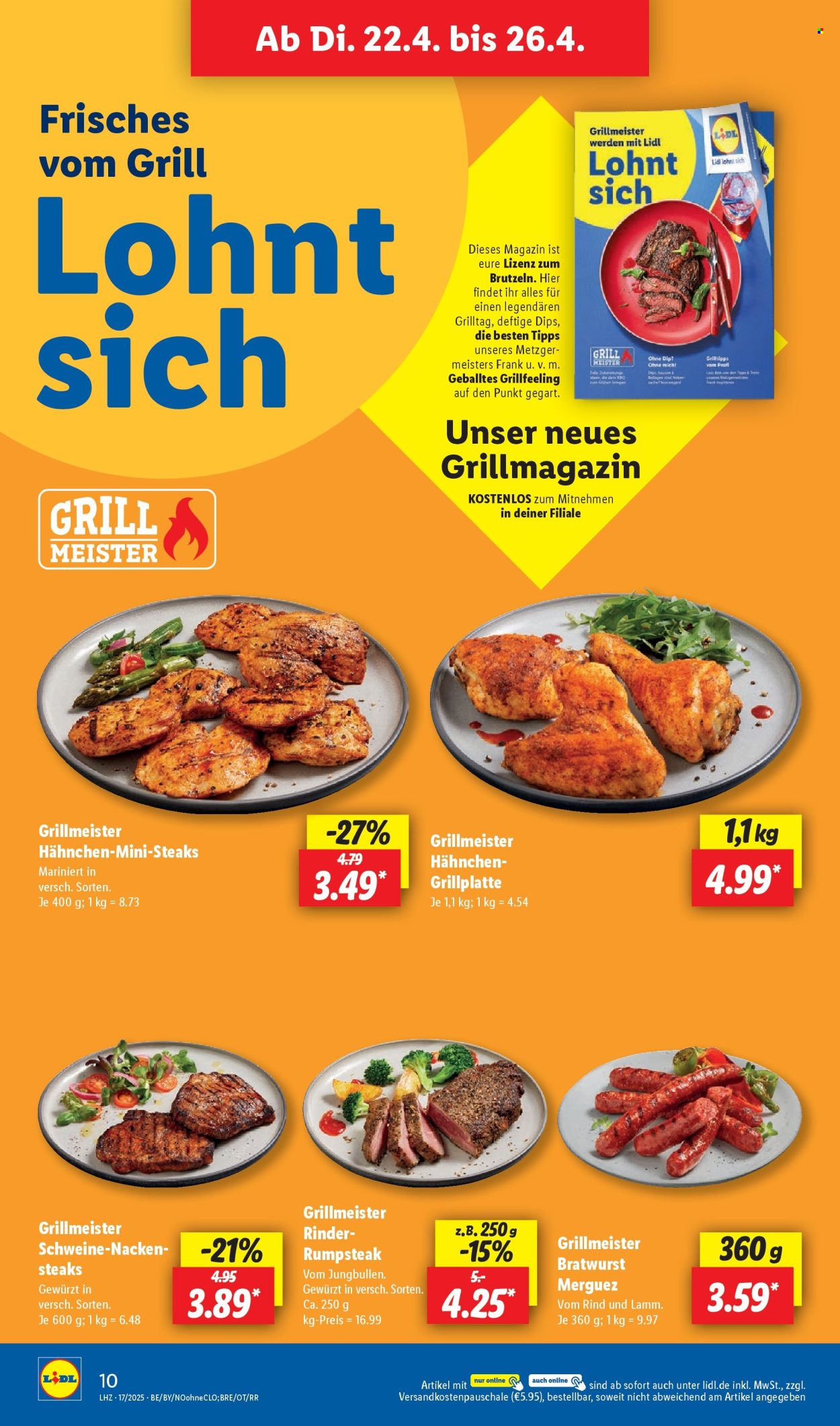 Lidl Prospekte  - 22.04.2025 - 26.04.2025. Seite 14