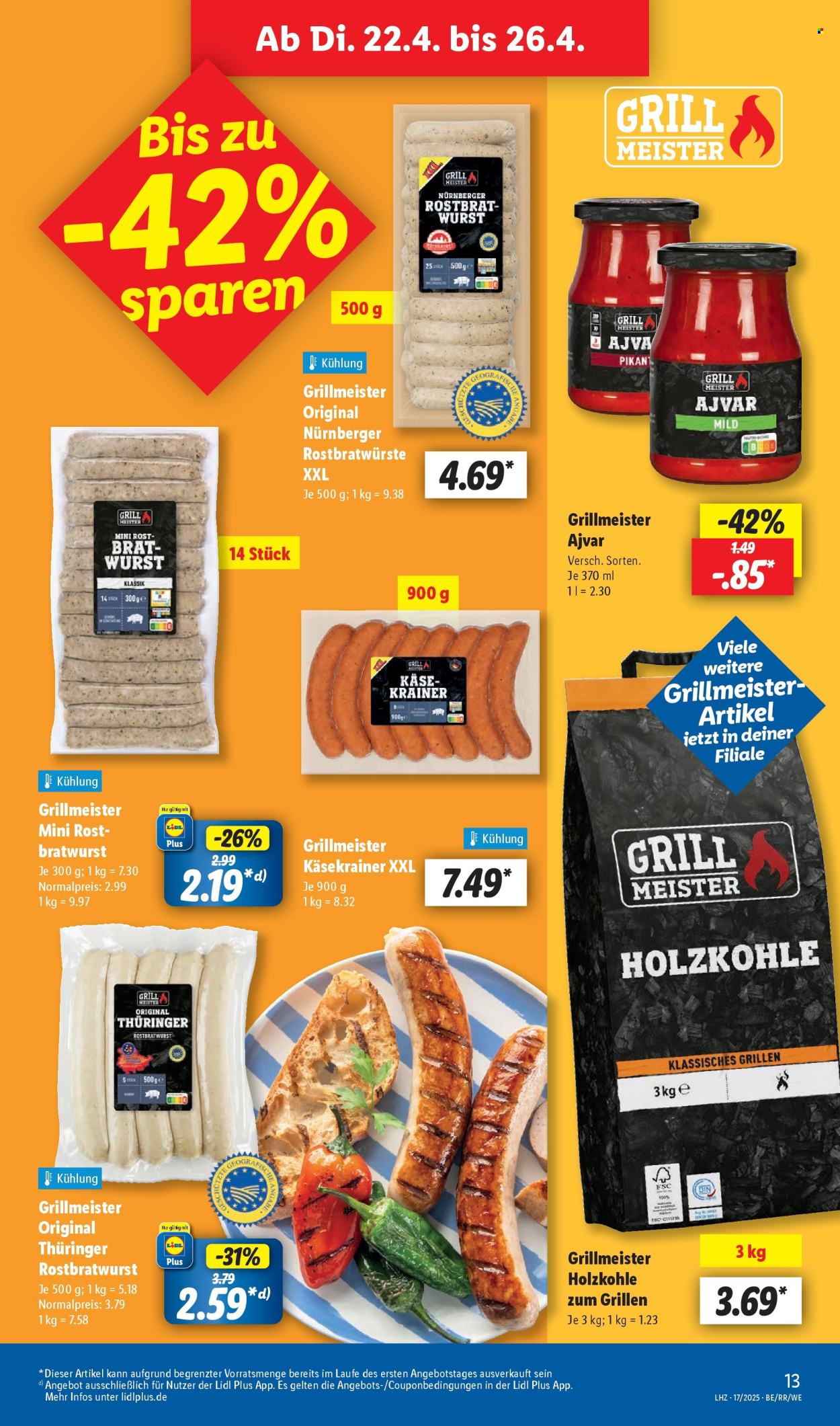 Lidl Prospekte  - 22.04.2025 - 26.04.2025. Seite 19