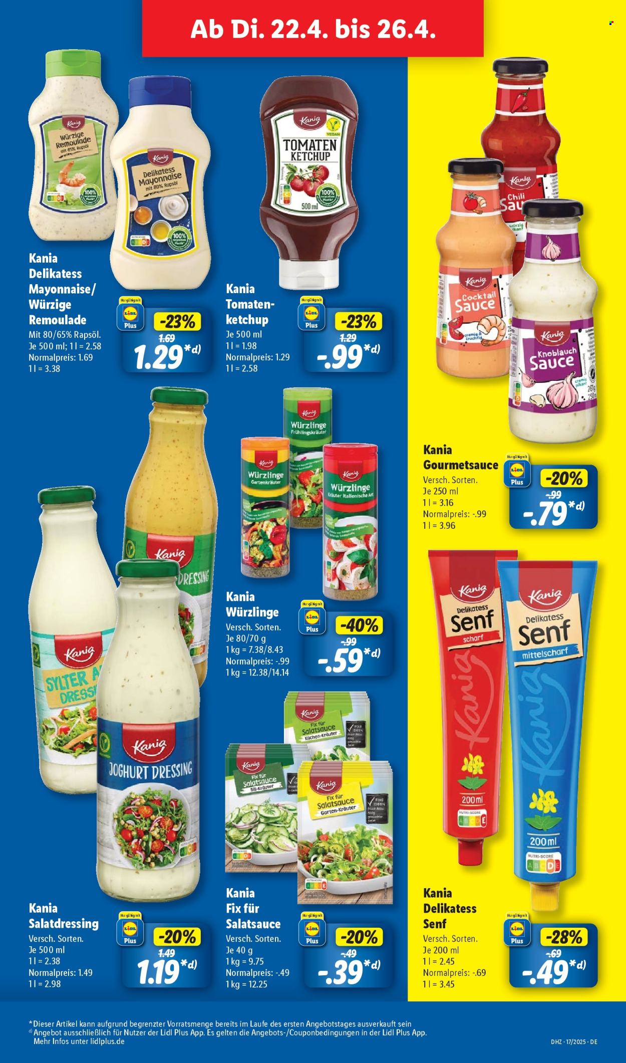 Lidl Prospekte  - 22.04.2025 - 26.04.2025. Seite 21