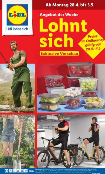 Prospekte Lidl - 28.04.2025 - 3.05.2025.