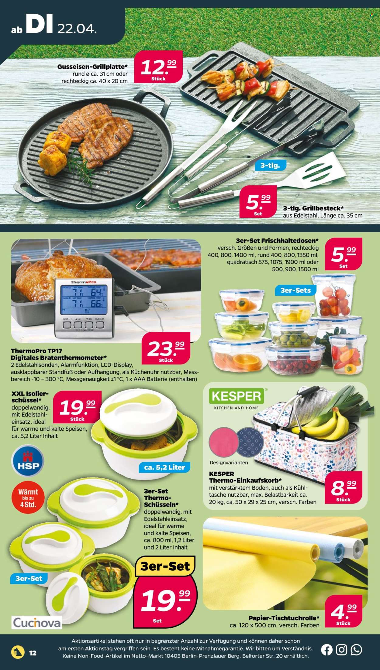 Netto Prospekte  - 22.04.2025 - 26.04.2025. Seite 12