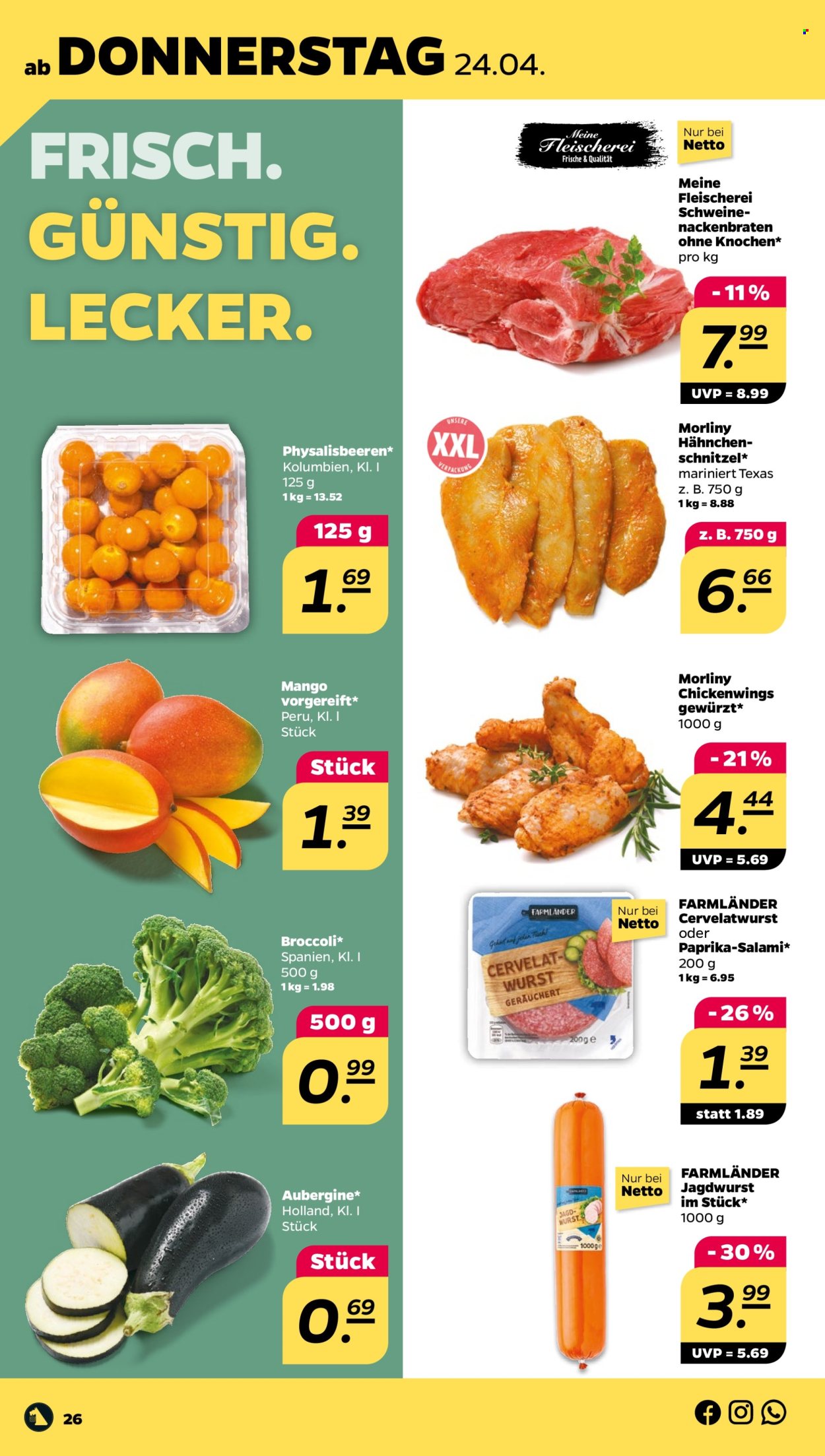 Netto Prospekte  - 22.04.2025 - 26.04.2025. Seite 26