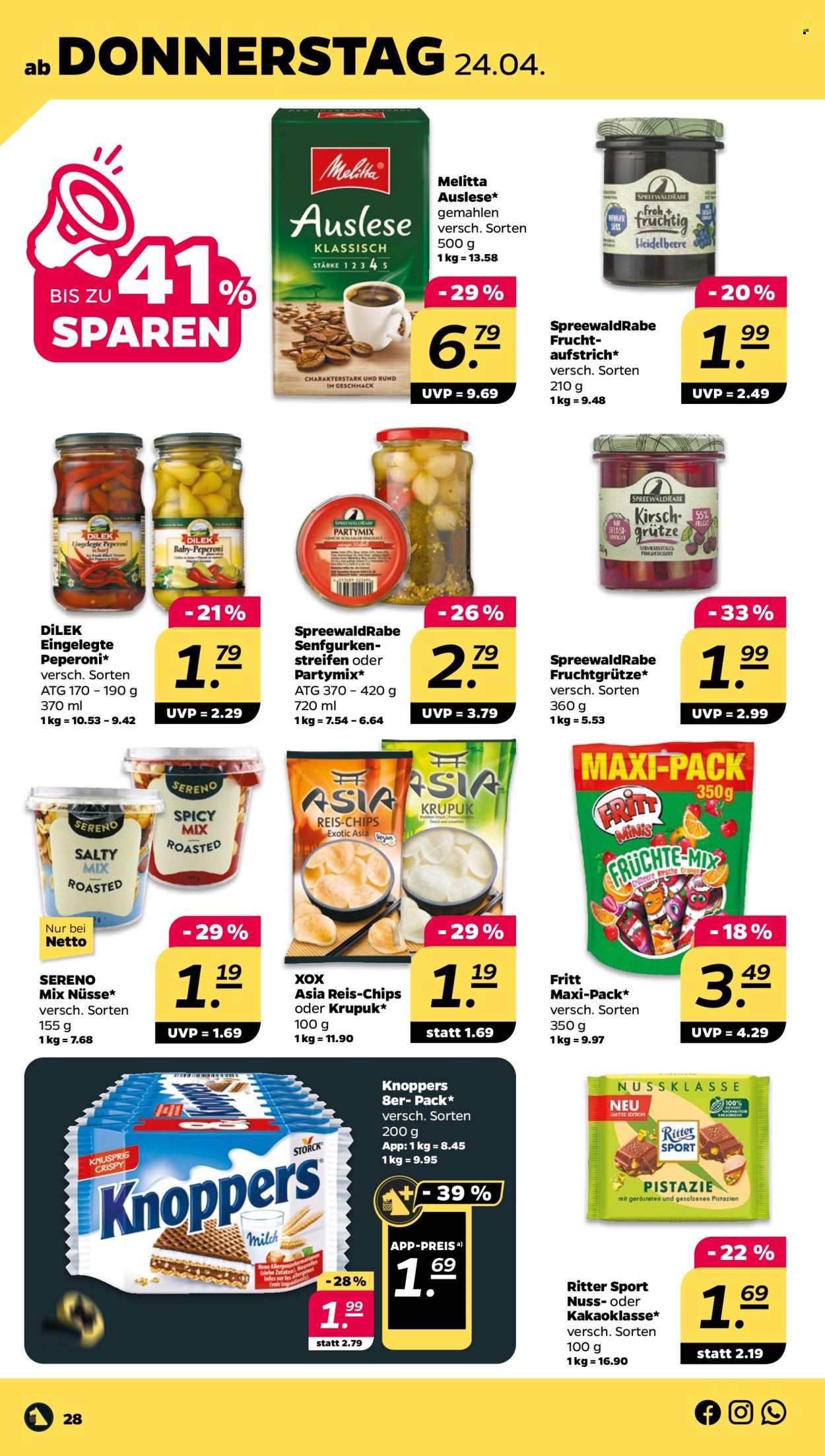 Netto Prospekte  - 22.04.2025 - 26.04.2025. Seite 28