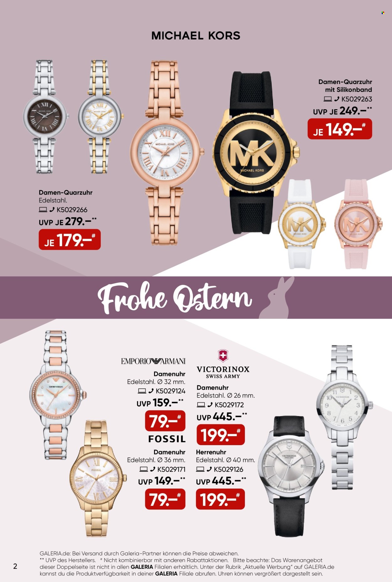 GALERIA Karstadt Kaufhof Prospekte  - 14.04.2025 - 20.04.2025. Seite 2