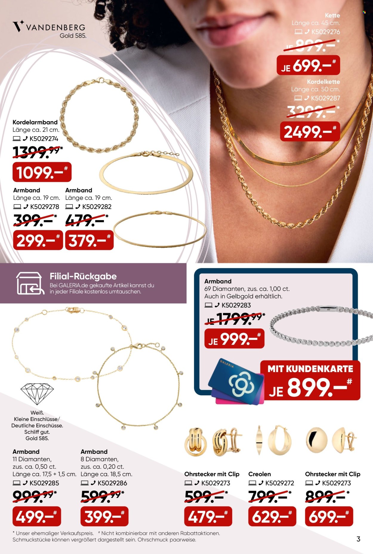GALERIA Karstadt Kaufhof Prospekte  - 14.04.2025 - 20.04.2025. Seite 3