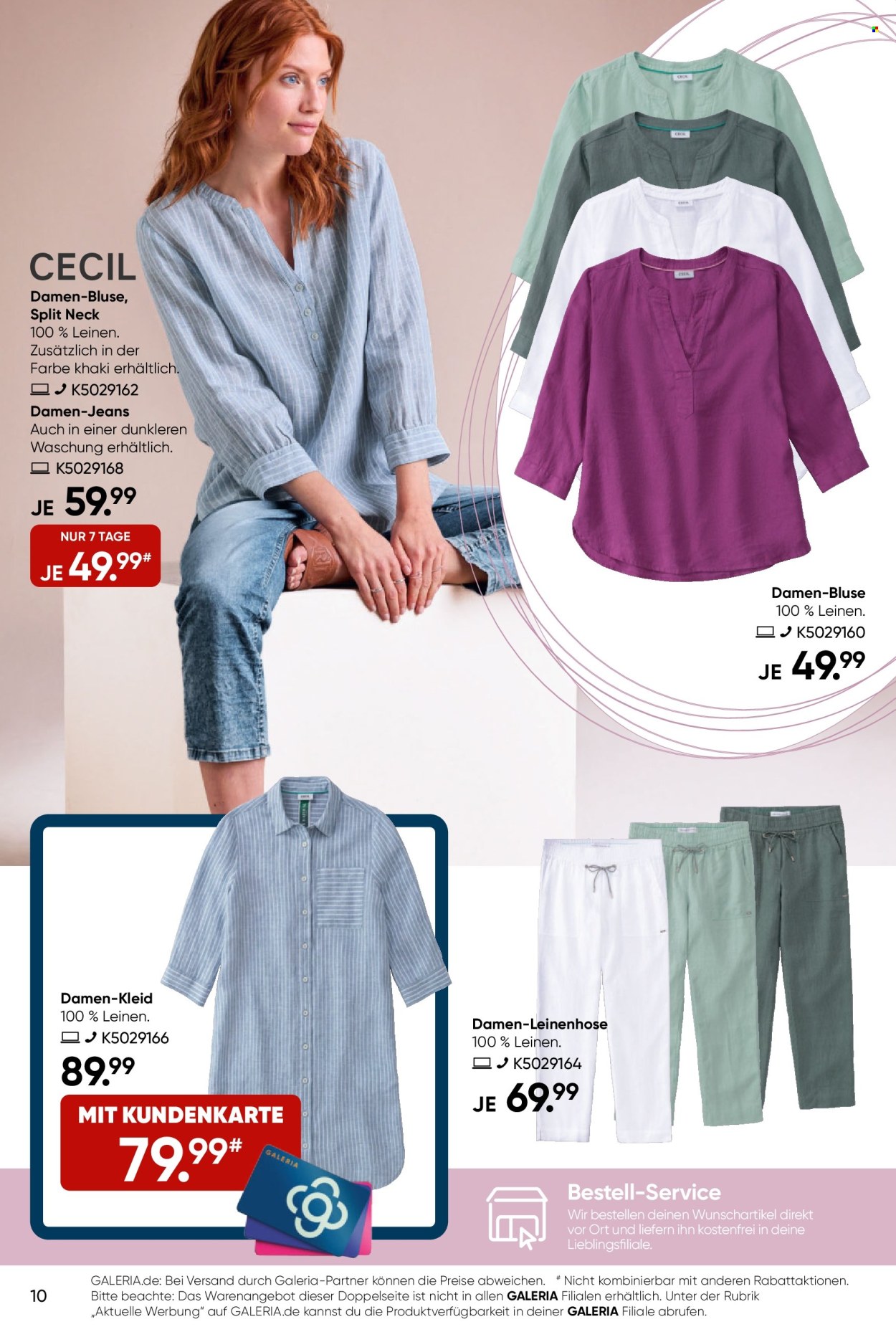 GALERIA Karstadt Kaufhof Prospekte  - 14.04.2025 - 20.04.2025. Seite 10
