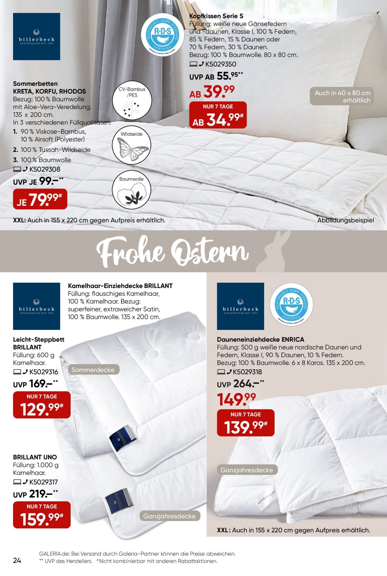 GALERIA Karstadt Kaufhof Prospekte  - 14.04.2025 - 20.04.2025. Seite 24