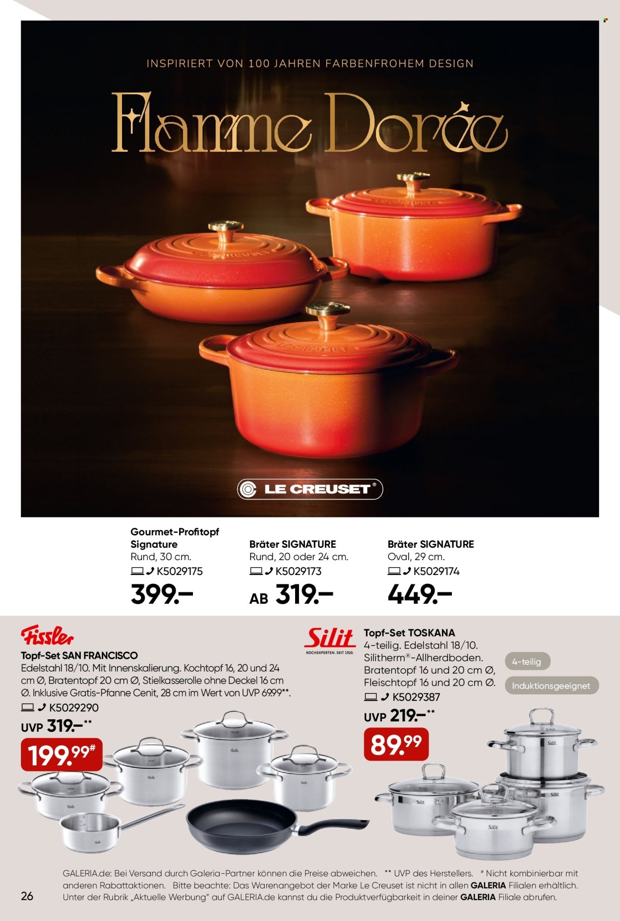GALERIA Karstadt Kaufhof Prospekte  - 14.04.2025 - 20.04.2025. Seite 26