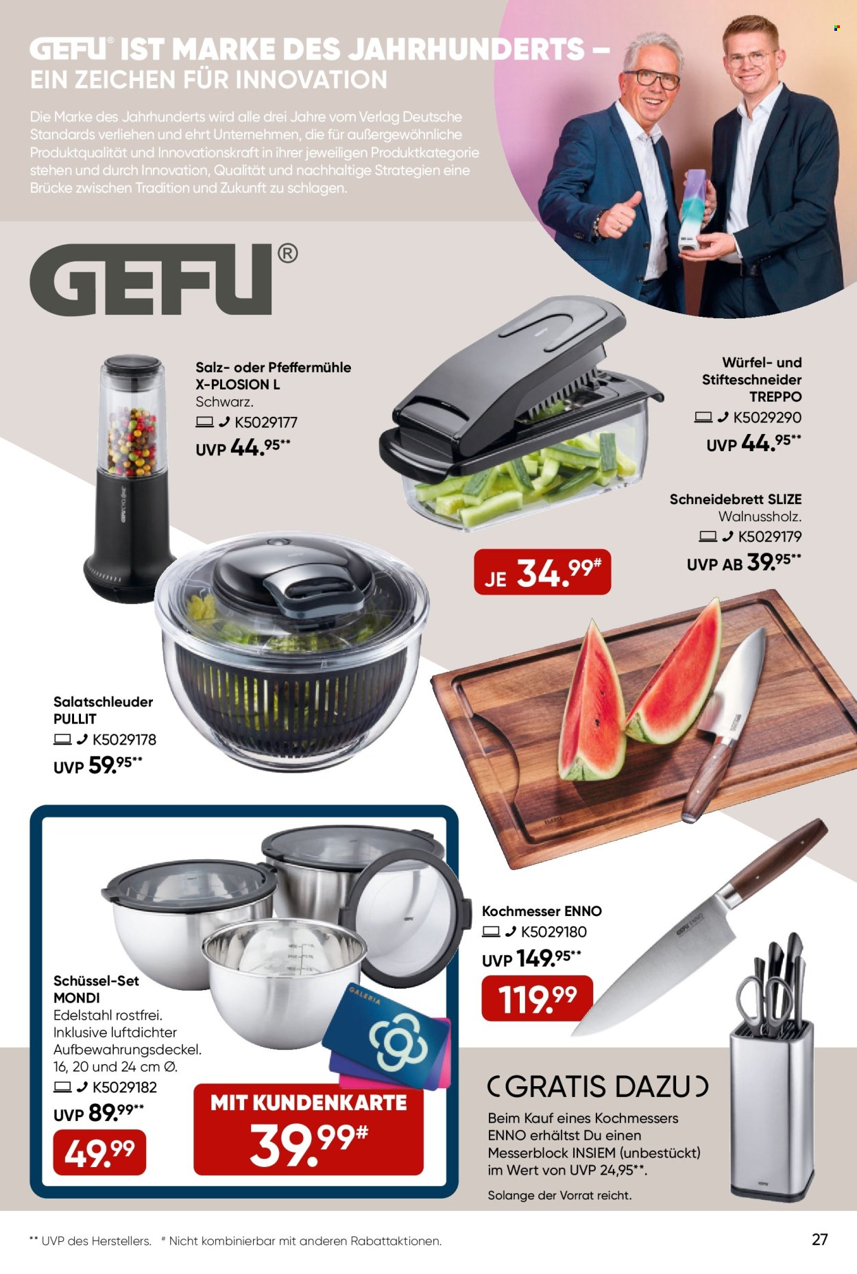 GALERIA Karstadt Kaufhof Prospekte  - 14.04.2025 - 20.04.2025. Seite 27