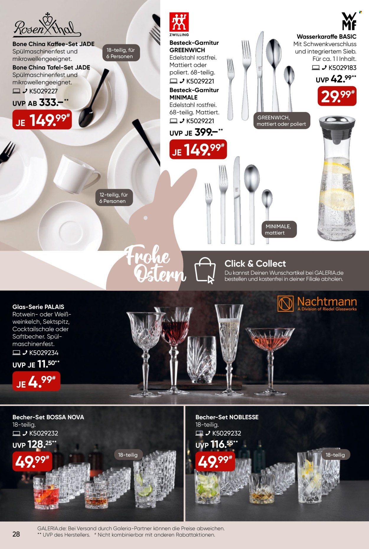 GALERIA Karstadt Kaufhof Prospekte  - 14.04.2025 - 20.04.2025. Seite 28