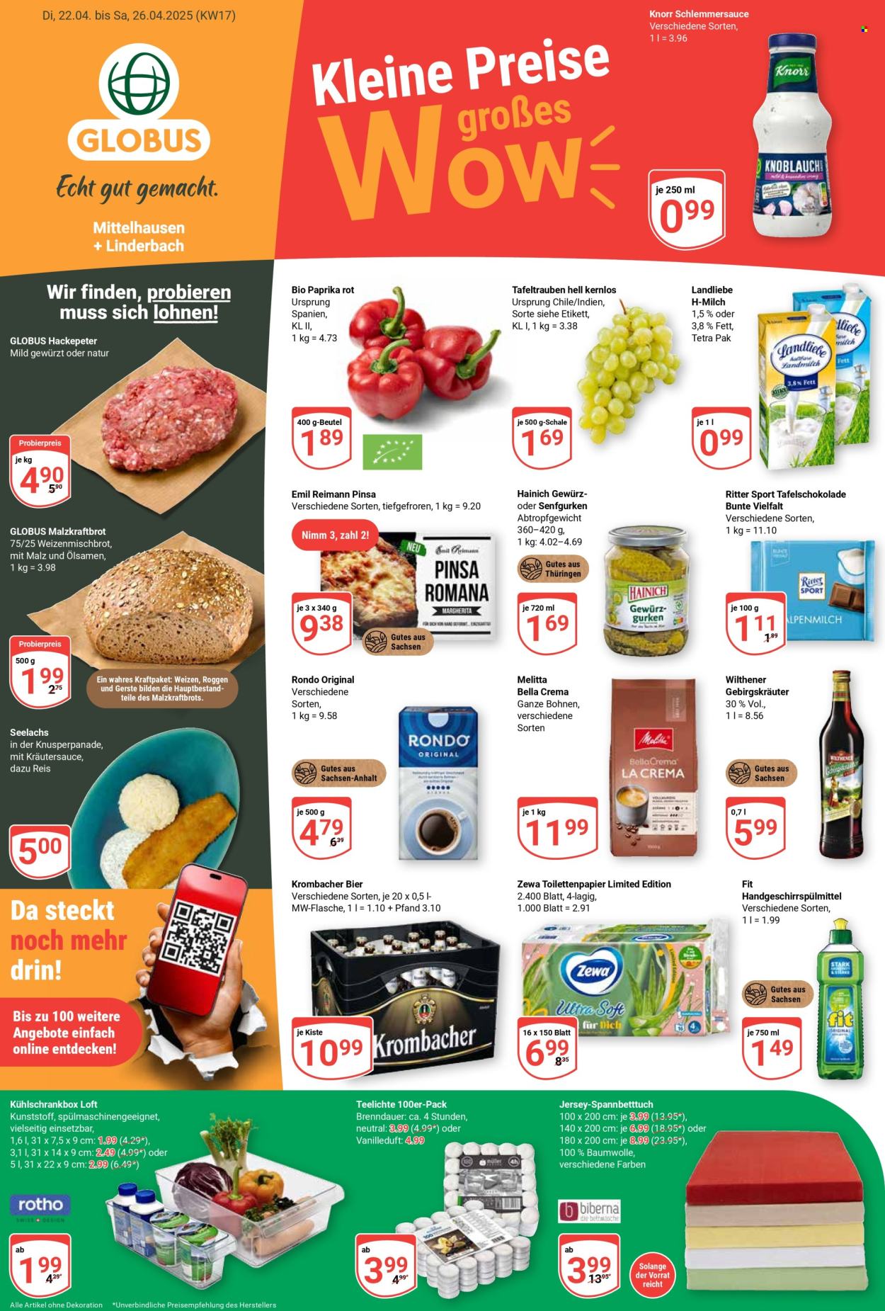Globus Prospekte  - 22.04.2025 - 26.04.2025. Seite 3