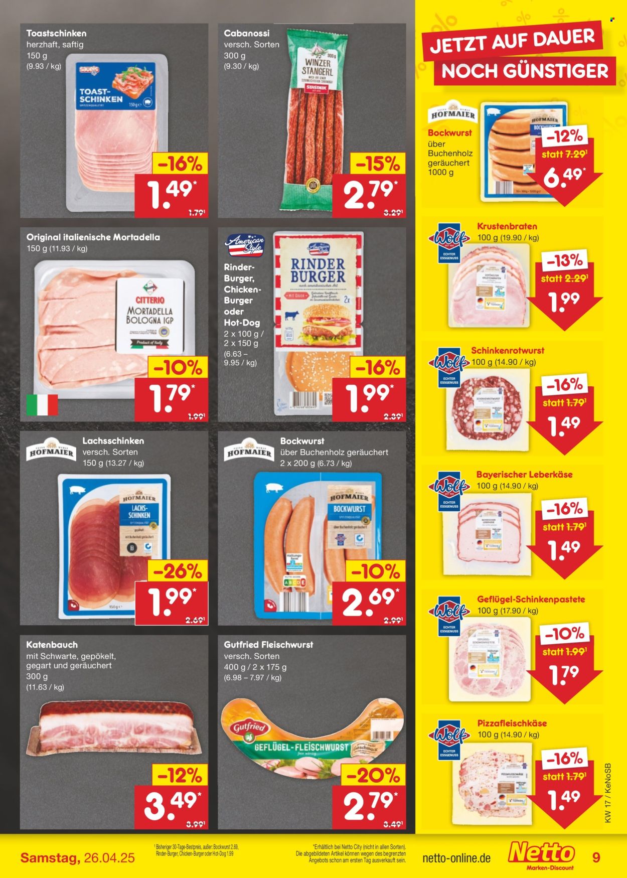 Netto Marken-Discount Prospekte  - 22.04.2025 - 26.04.2025. Seite 9