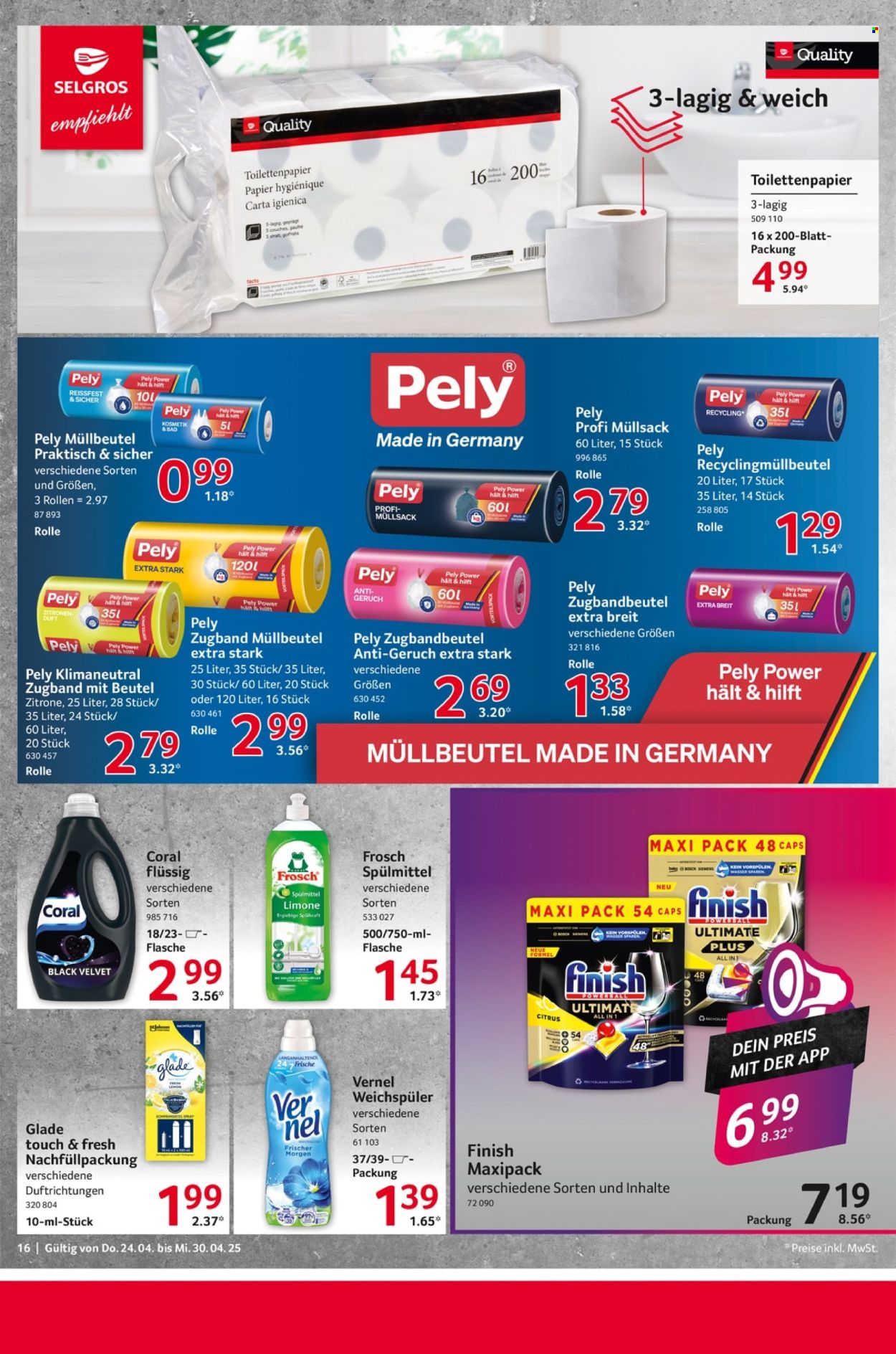 Selgros Prospekte  - 24.04.2025 - 30.04.2025. Seite 16
