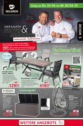 Prospekte Selgros - 24.04.2025 - 30.04.2025.