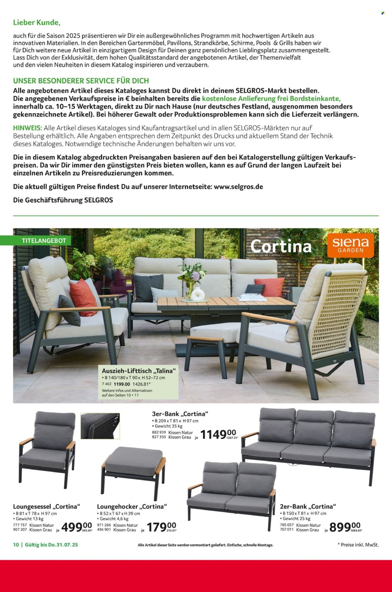 Selgros Prospekte  - 24.04.2025 - 30.04.2025. Seite 10